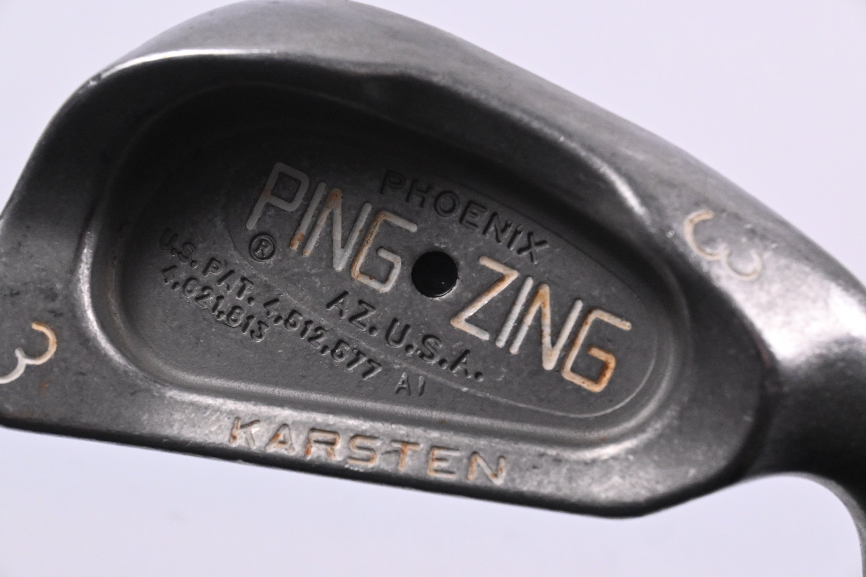 Ping Zing #3 Iron / 20.5 Degree / Black Dot / Stiff Flex Ping JZ Shaft