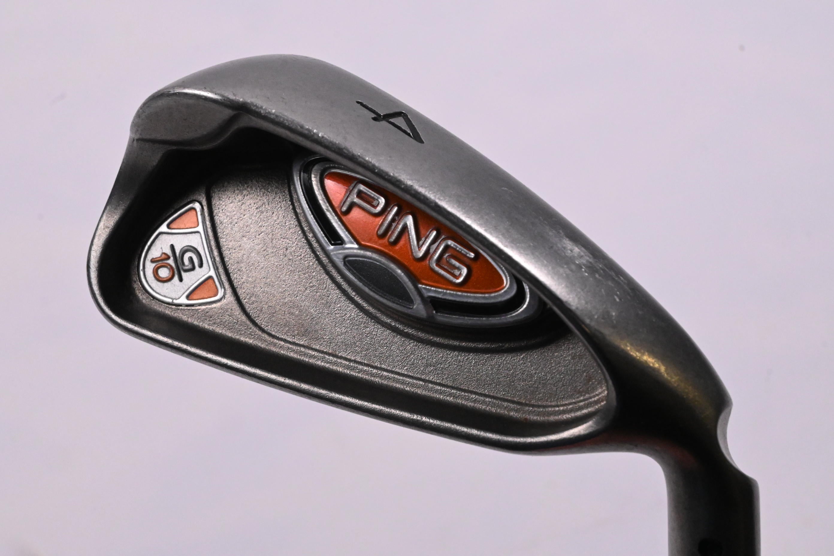 Ping G10 #4 Iron / 24 Degree / Black Dot / Regular Flex Ping AWT Shaft