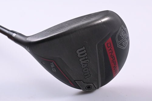 Left Hand Wilson Dynapower 2023 #3 Wood / 15 Degree / Regular Flex HZRDUS Smoke