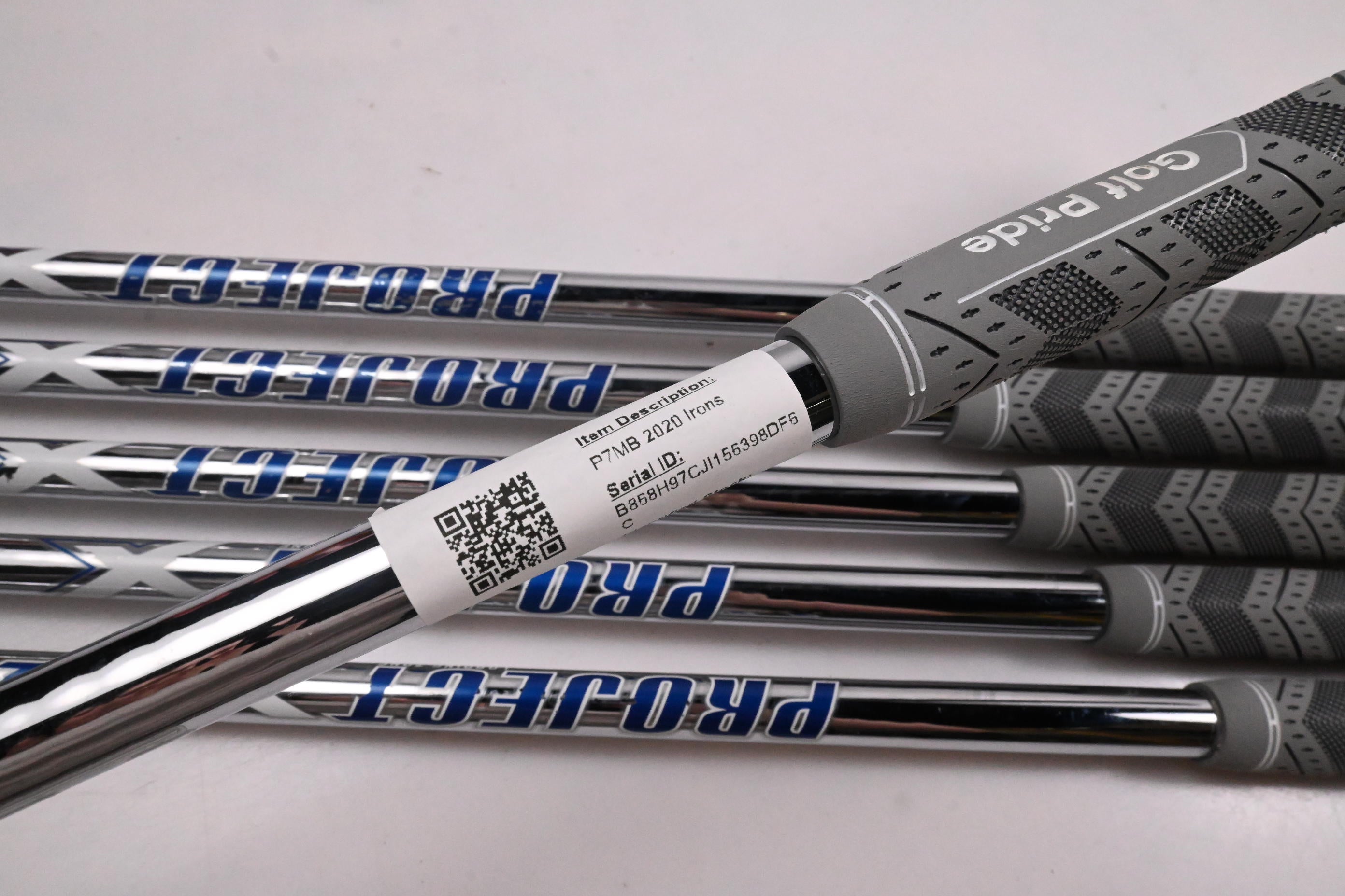Taylormade P7MB 2020 Irons / 5-PW / Stiff Flex Project X LZ 120 Shafts
