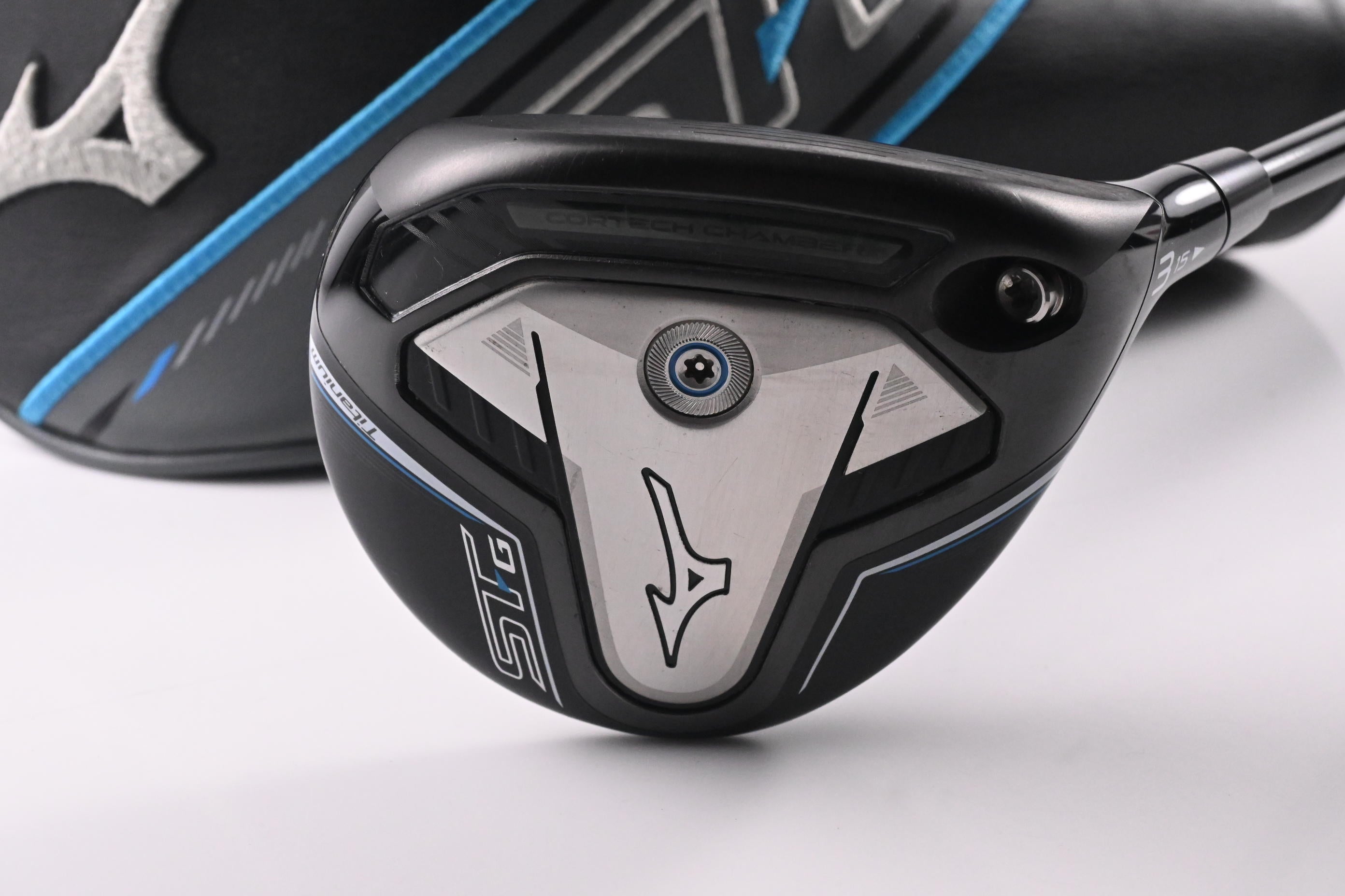 Mizuno ST-G Titanium #3 Wood / 15 Degree / X-Flex Tensei AV RAW Blue 75 Shaft