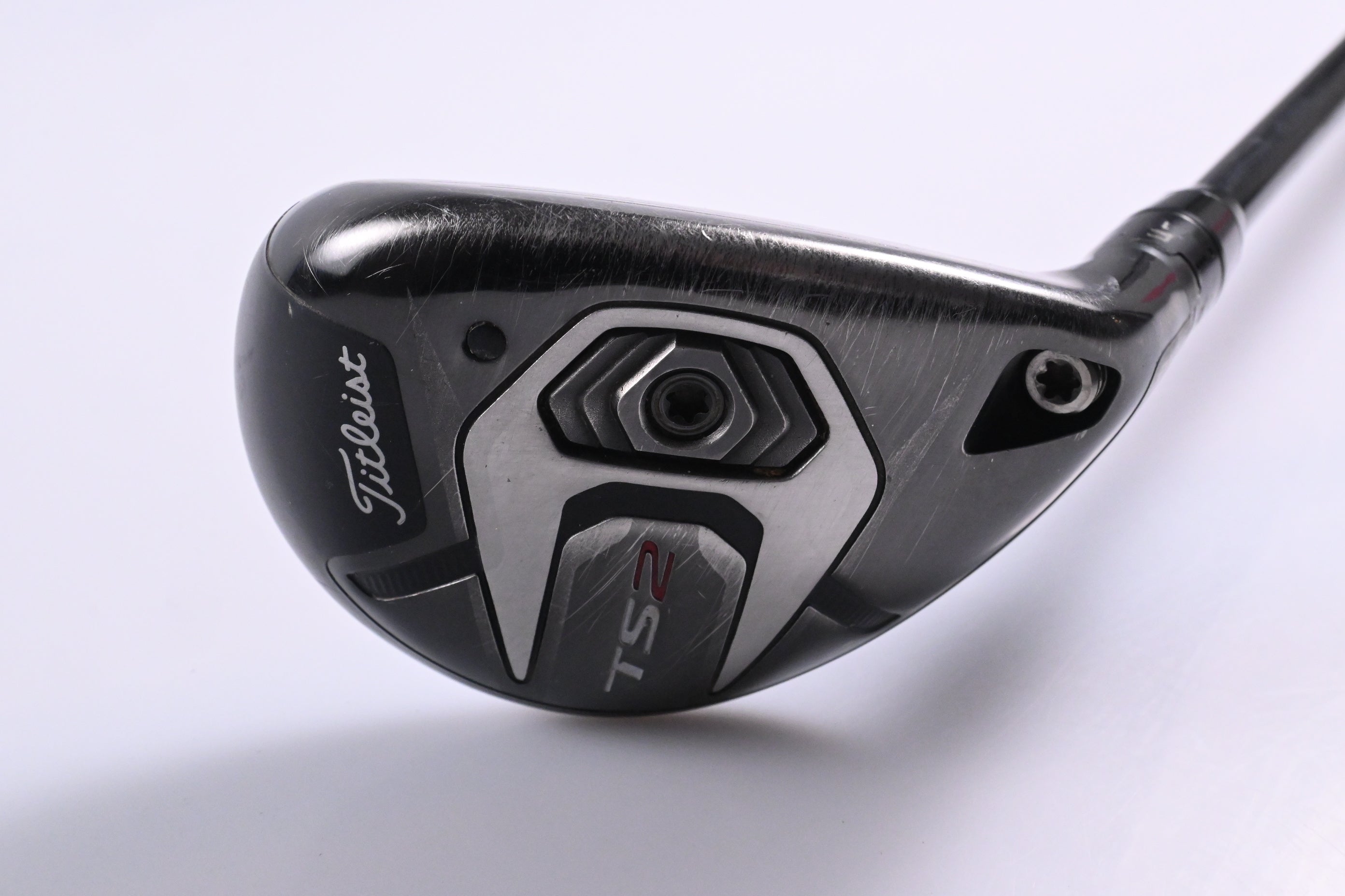 Titleist TS2 #3 Hybrid / 21 Degree / Stiff Flex Tensei AV Raw White 90 Shaft