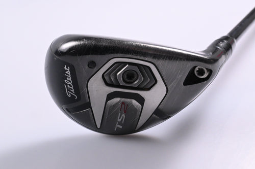 Titleist TS2 #3 Hybrid / 21 Degree / Stiff Flex Tensei AV Raw White 90 Shaft