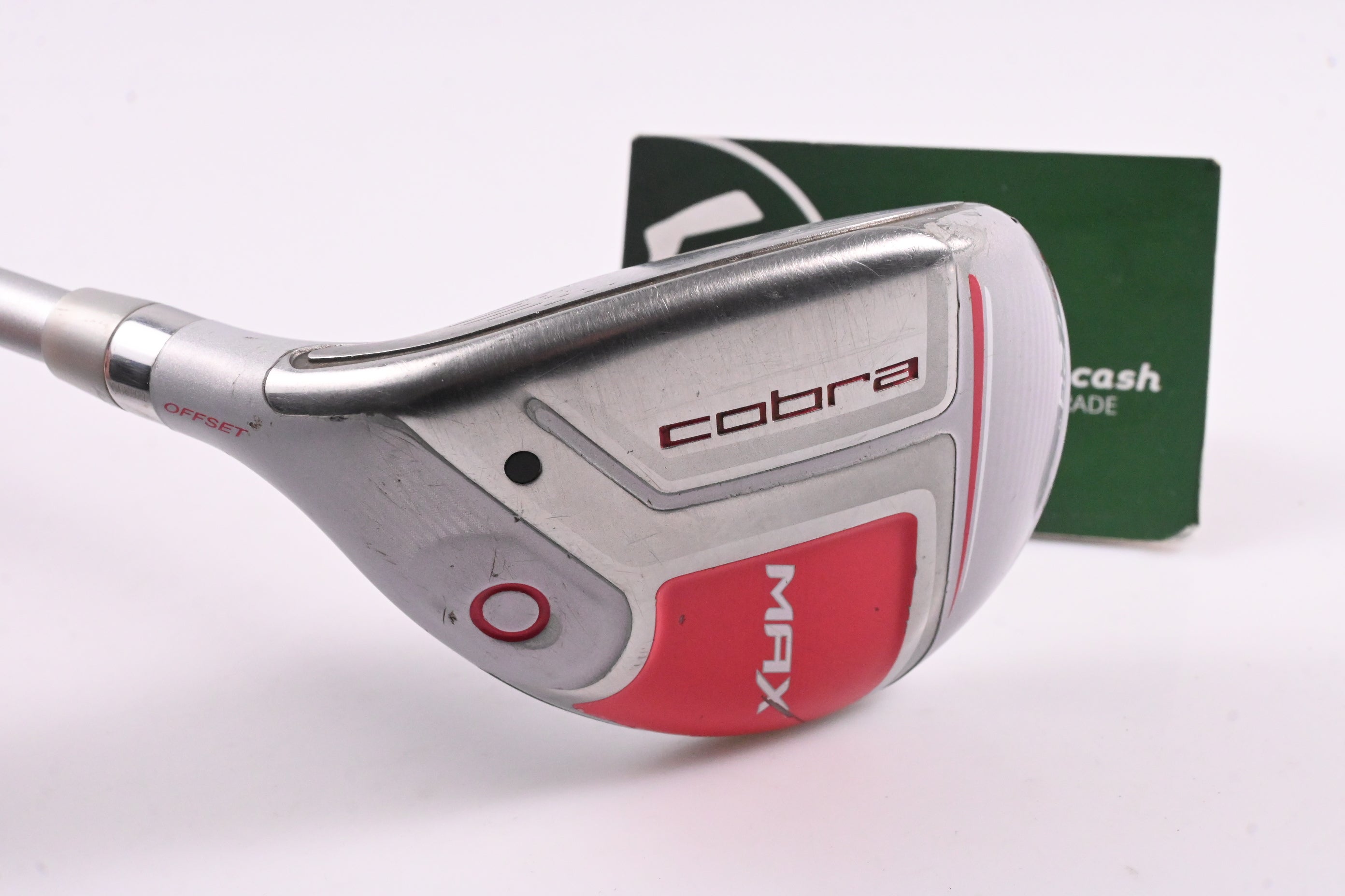 Ladies Left Hand Cobra Max #4 Hybrid / 23 Degree / Ladies Flex Matrix White Tie X4
