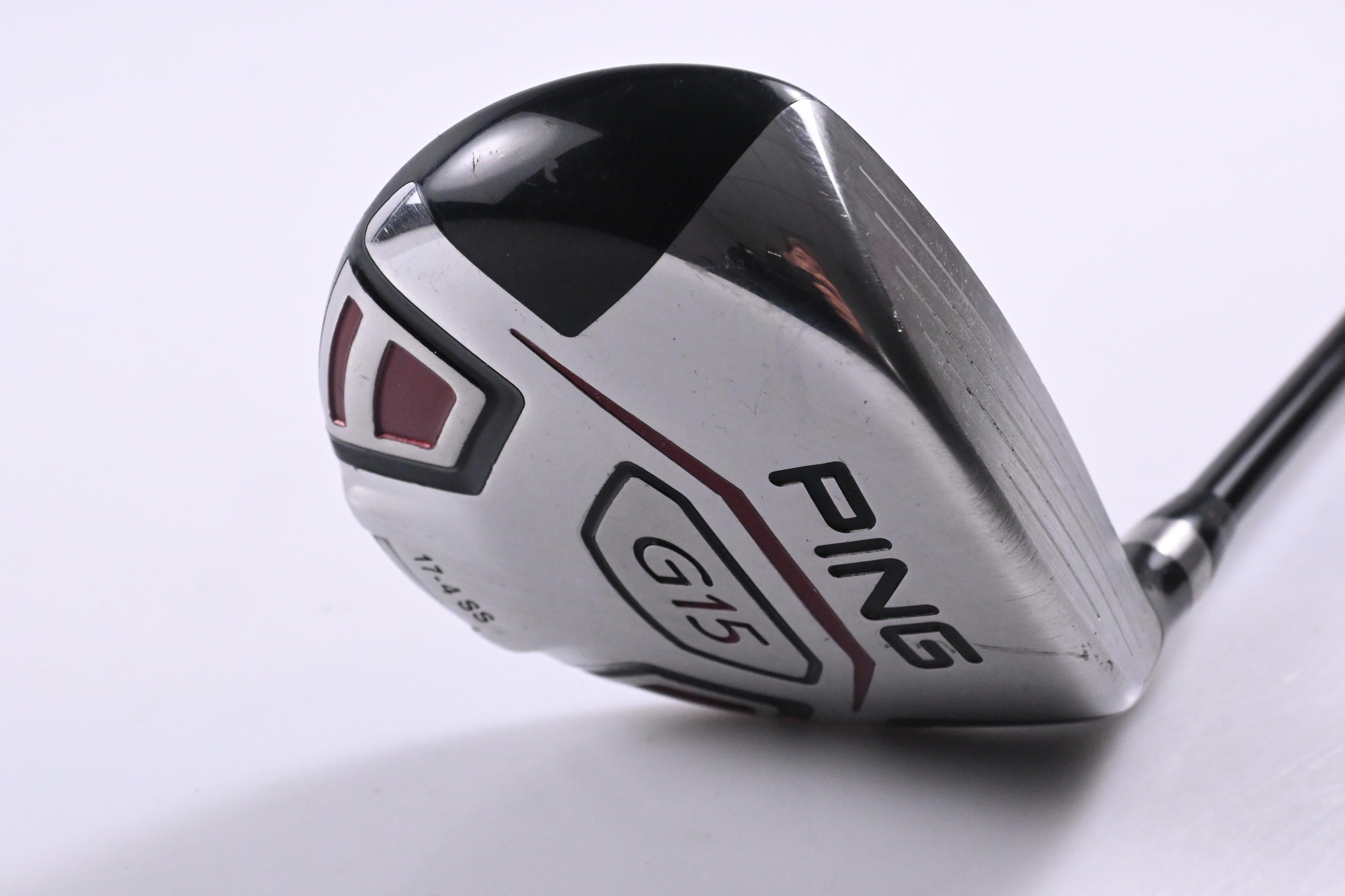 Ping G15 #3 Wood / 15.5 Degree / Stiff Flex Aldila Serrano 75 Shaft