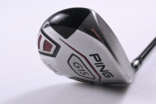 Ping G15 #3 Wood / 15.5 Degree / Stiff Flex Aldila Serrano 75 Shaft