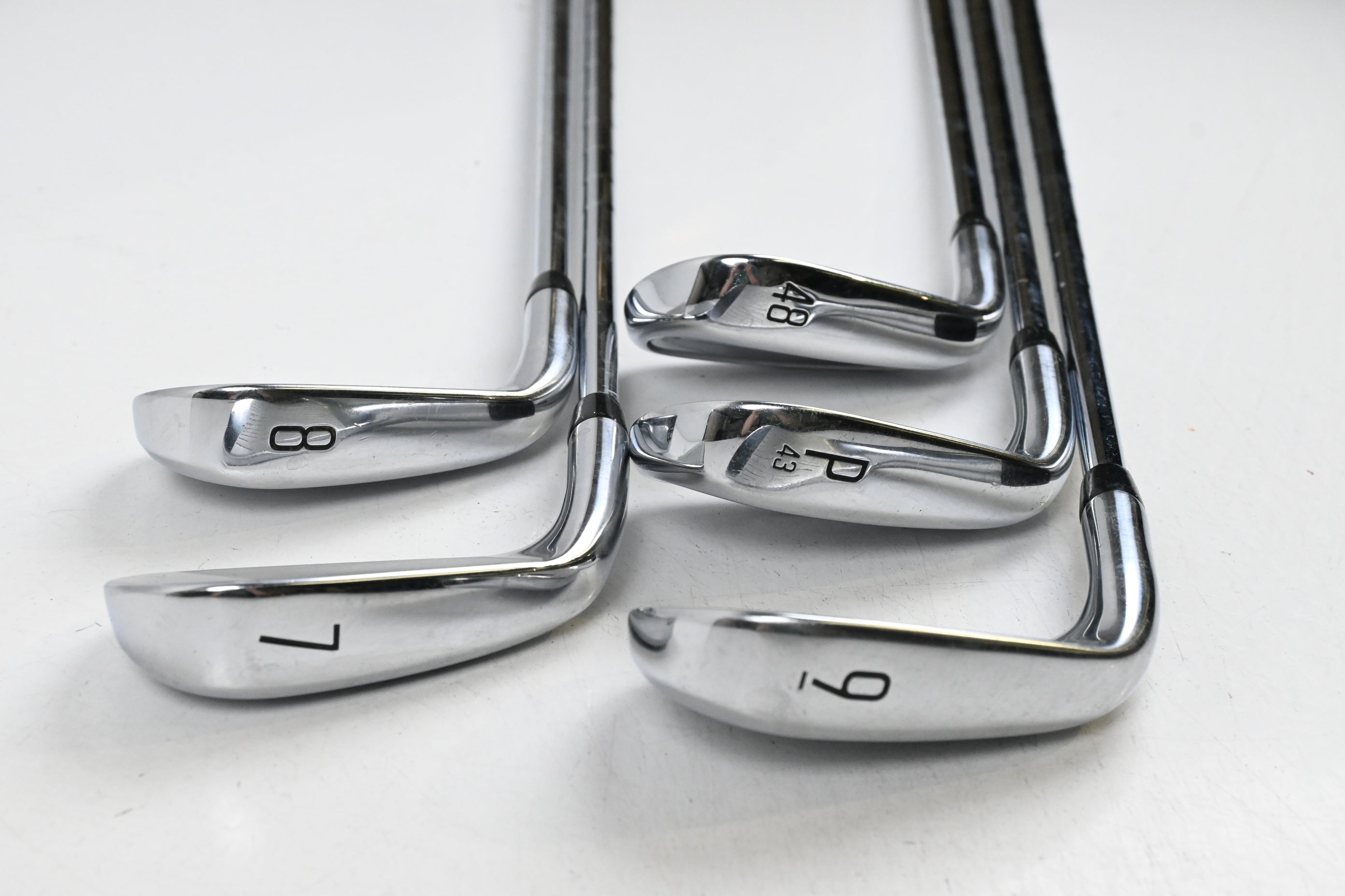 Titleist T350 Irons / 7-PW+GW / Stiff KBS Tour Shafts