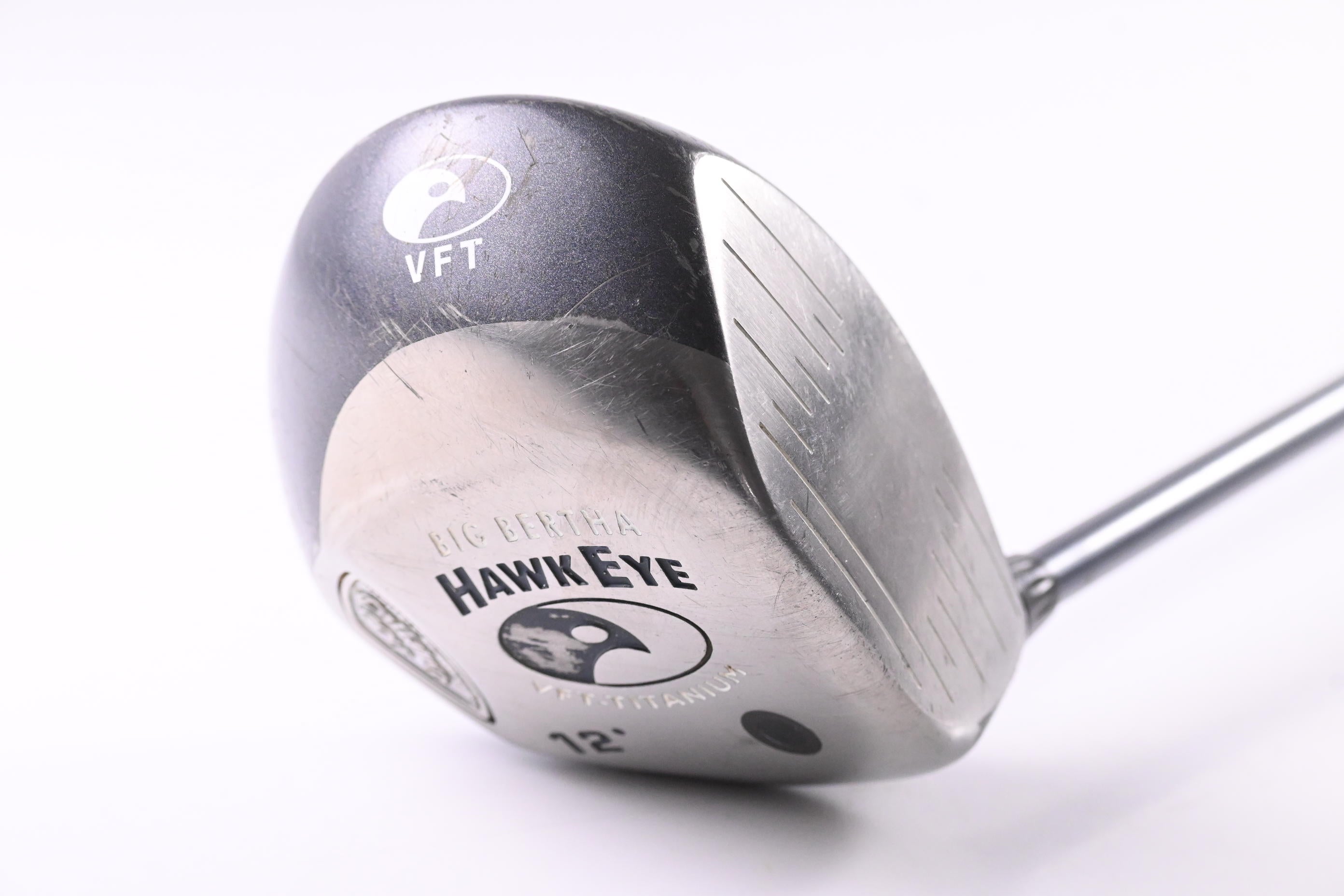 Ladies Callaway Hawk Eye VFT Driver / 12 Degree / Ladies Flex Big Bertha Gems 50