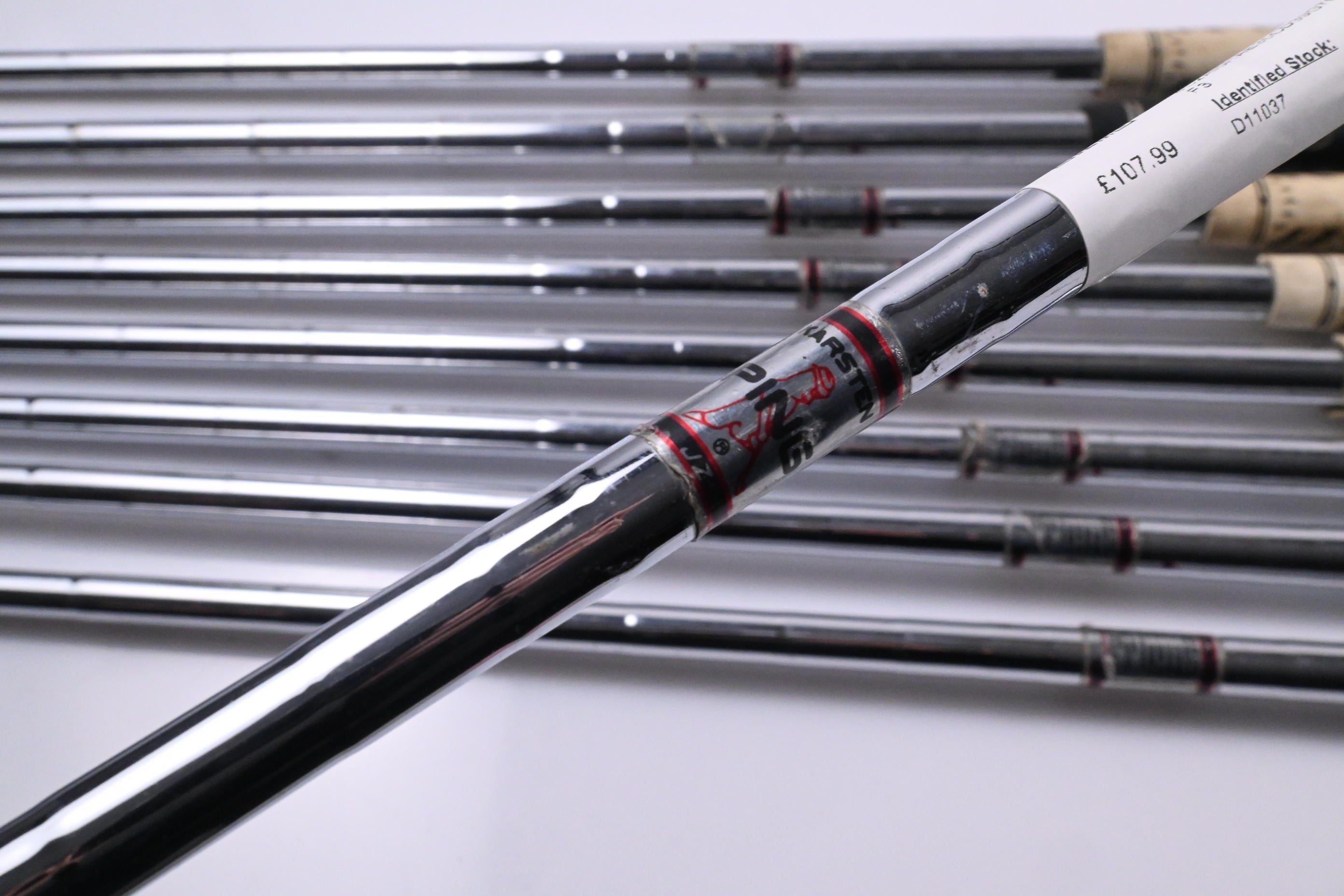 Ping Eye 2+ Irons / 3-PW+SW / Red Dot / Stiff Flex Ping Karsten JZ Red Shafts