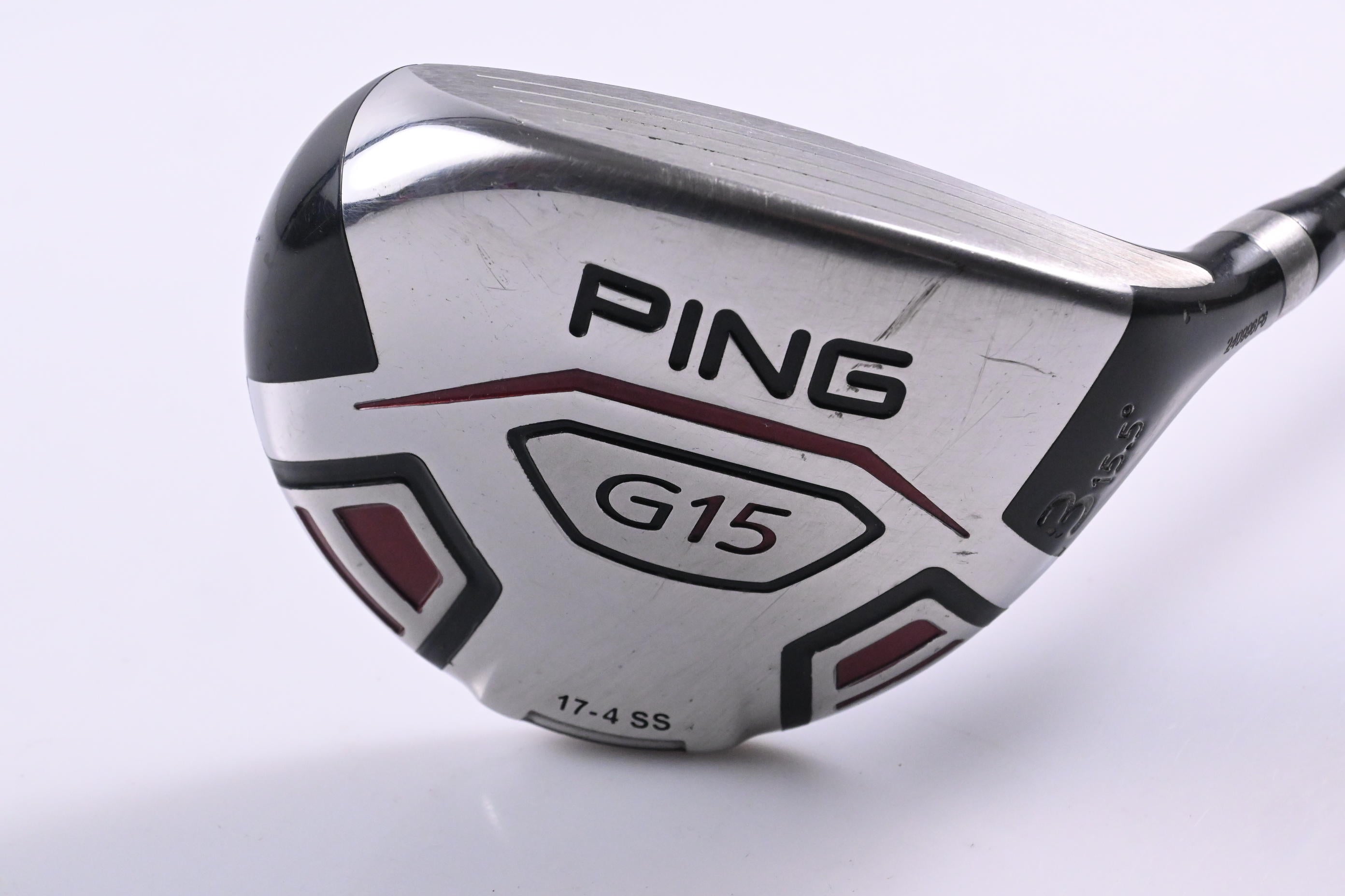 Ping G15 #3 Wood / 15.5 Degree / Stiff Flex Aldila Serrano 75 Shaft