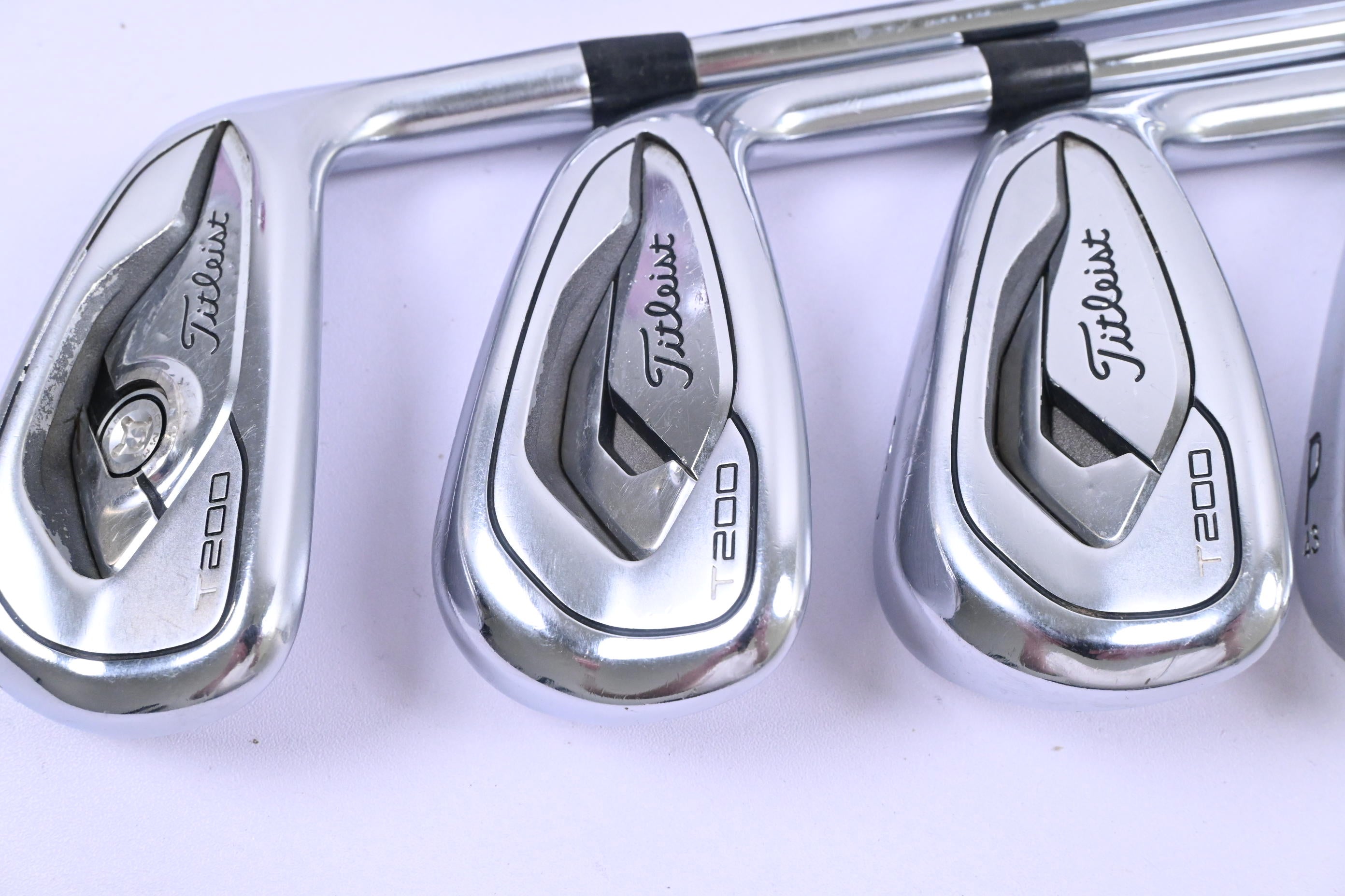 Titleist T200 2019 Irons / 4-PW / Regular Flex True Temper AMT Black R300 Shafts
