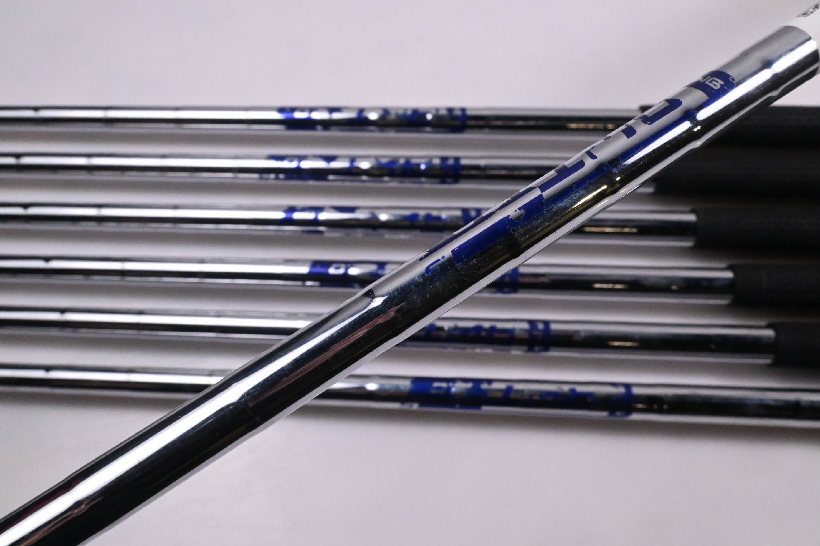 Ping G Series Irons / 5-PW+SW / Yellow Dot / Stiff Flex Ping AWT 2.0 Shafts