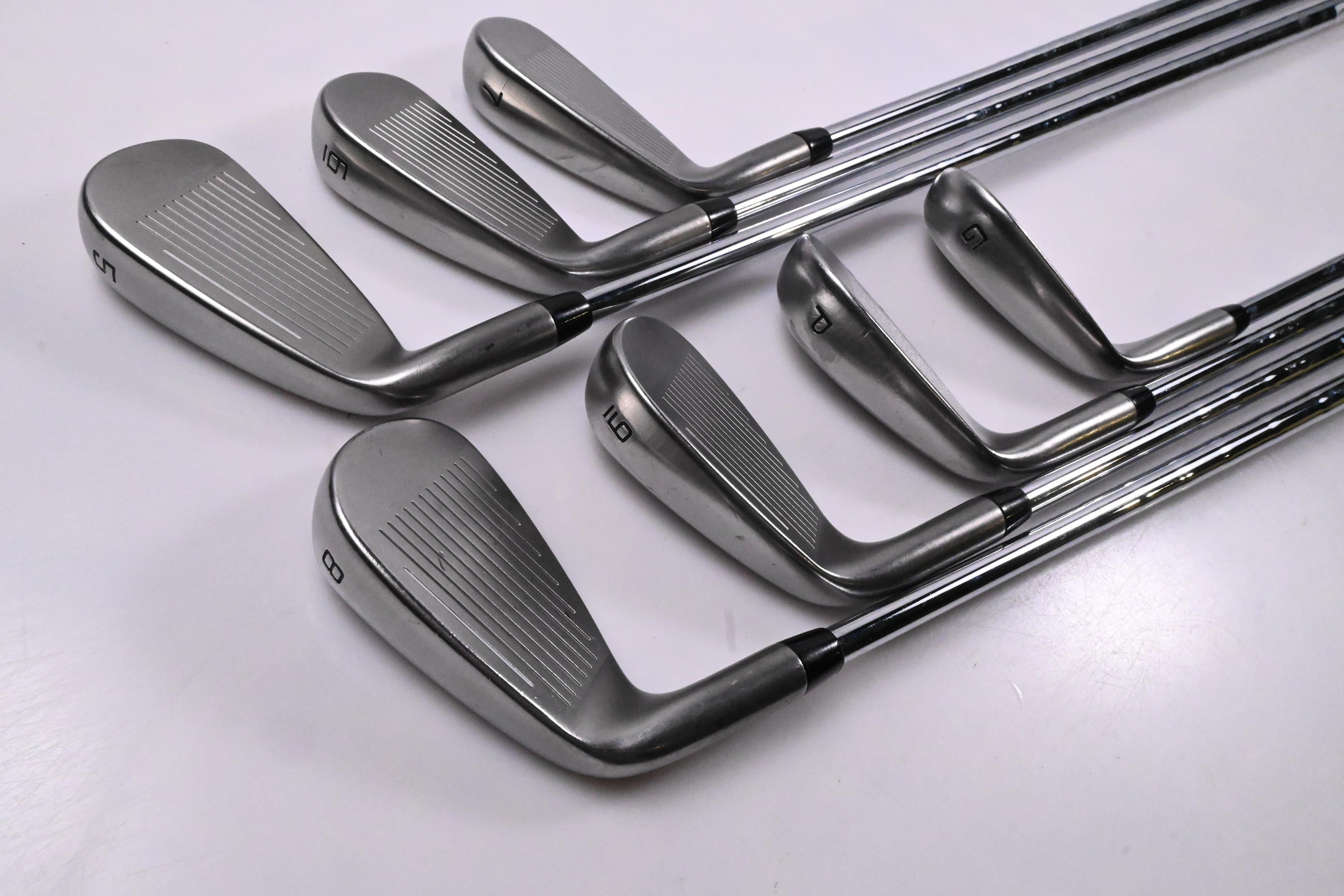 Cobra Darkspeed Irons / 5-PW+GW / Stiff Flex KBS $-Taper Lite Shafts