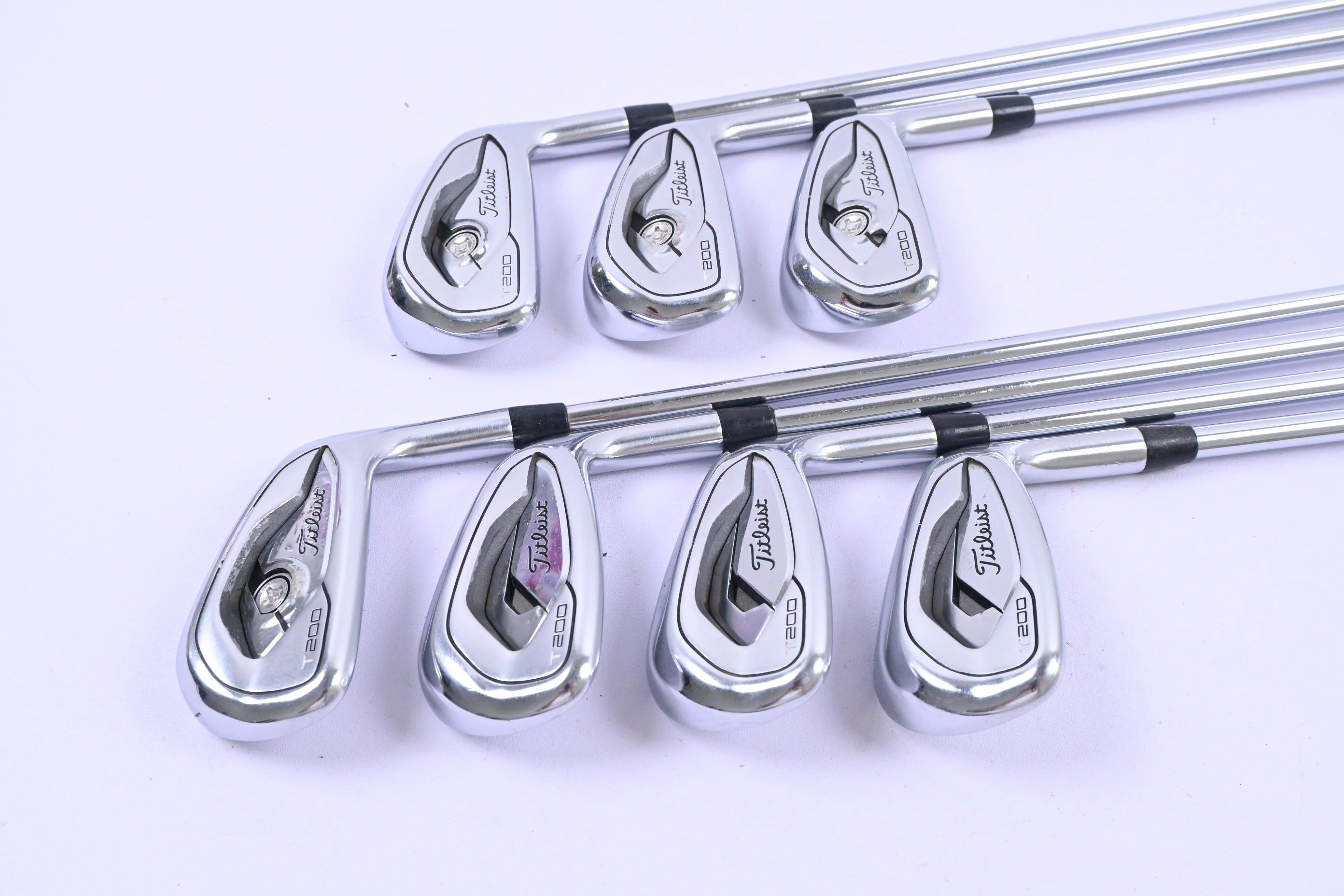 Titleist T200 2019 Irons / 4-PW / Regular Flex True Temper AMT Black R300 Shafts