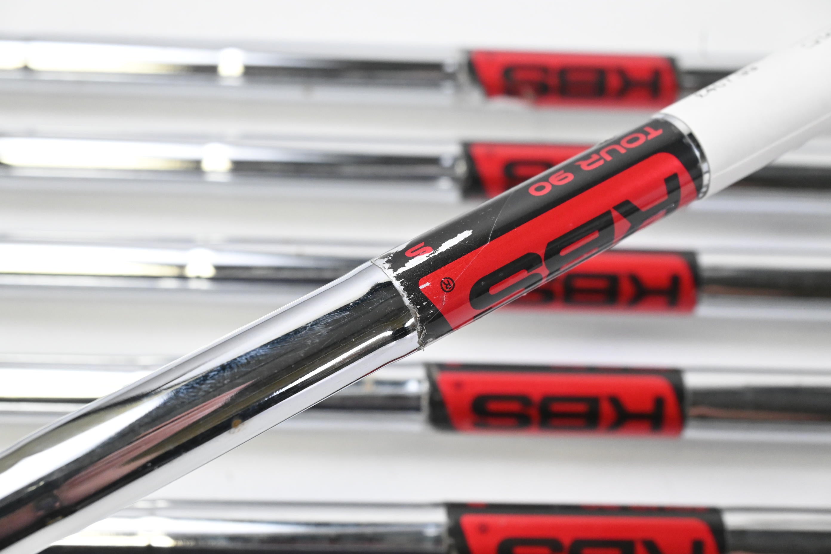 Cobra Forged Tec X 2022 Irons / 6-PW+GW / Stiff Flex KBS Tour 90 Shafts