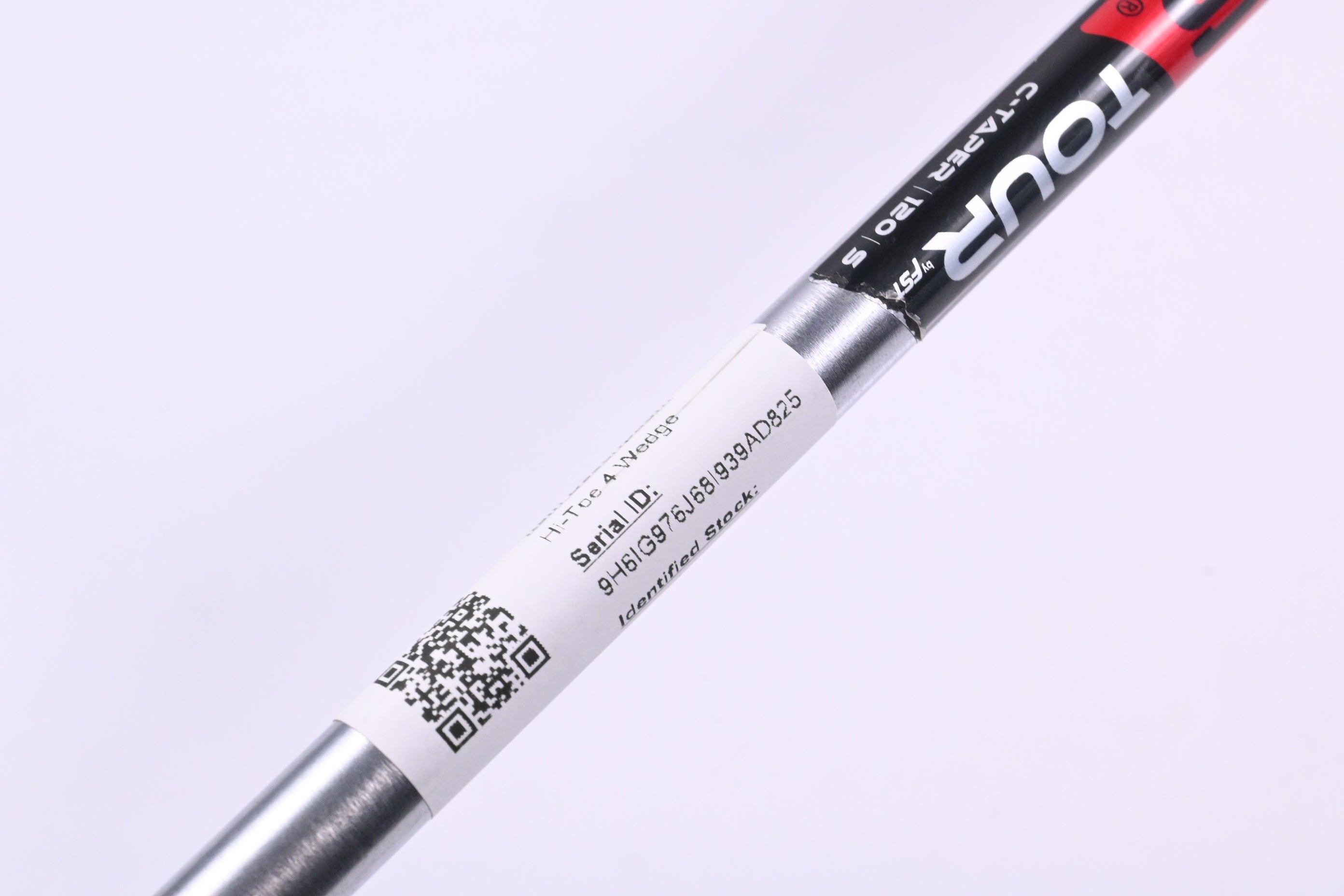 Taylormade Hi-Toe 4 Lob Wedge / 58 Degree / Stiff Flex KBS C-Taper 120 Shaft