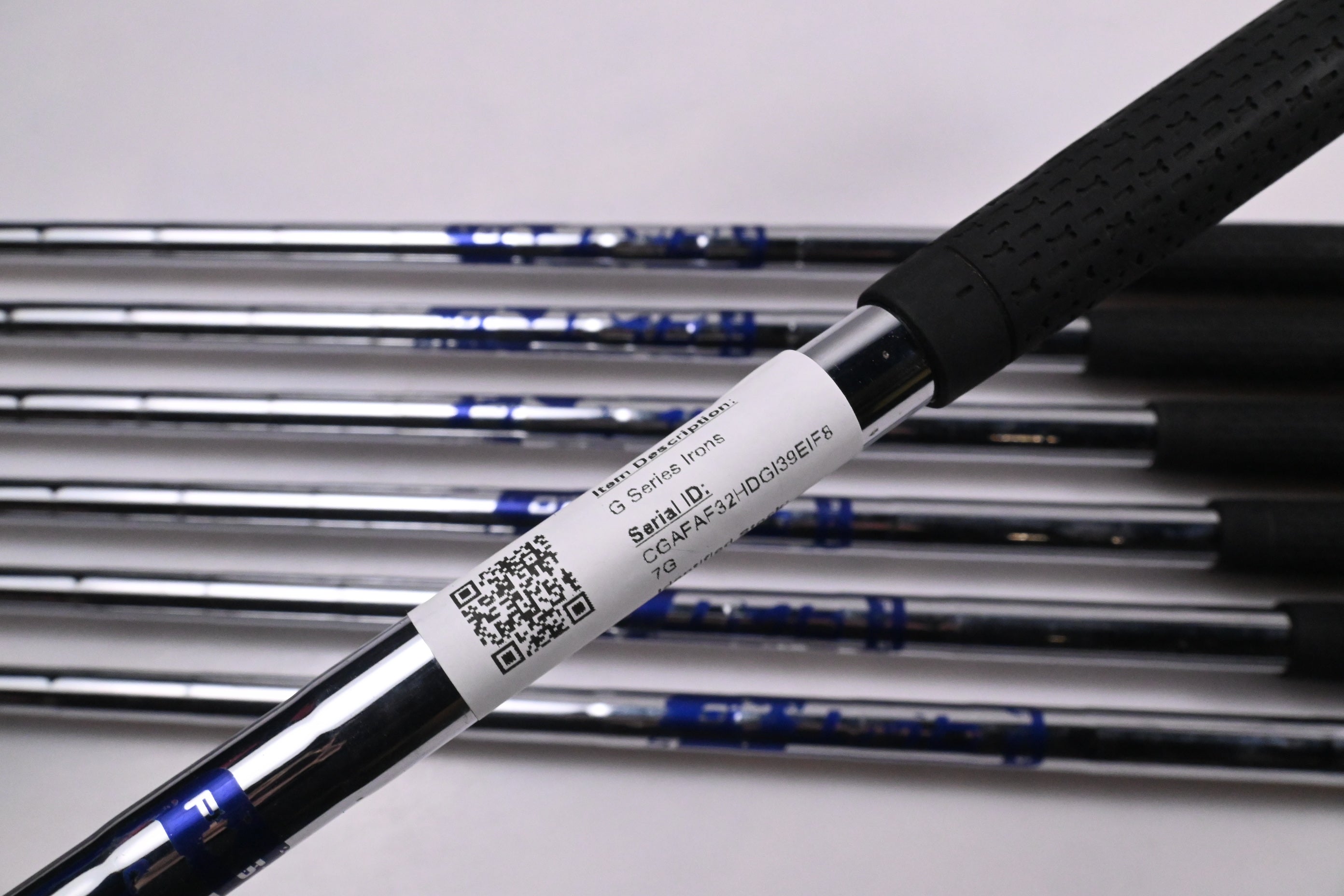 Ping G Series Irons / 5-PW+SW / Yellow Dot / Stiff Flex Ping AWT 2.0 Shafts