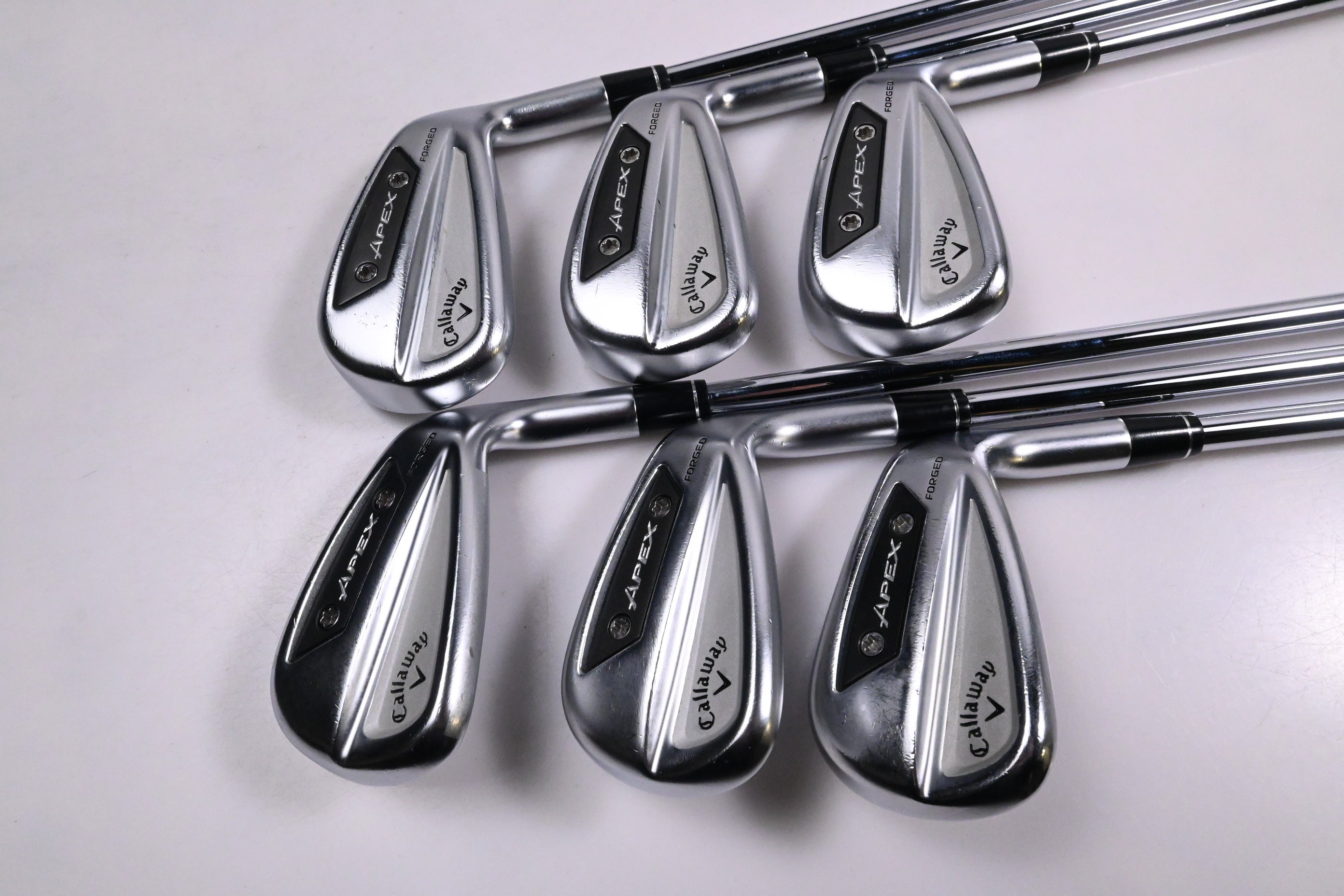 Callaway Apex Ai300 Irons / 6-PW+GW / Regular Flex Elevate MPH 85 Shafts