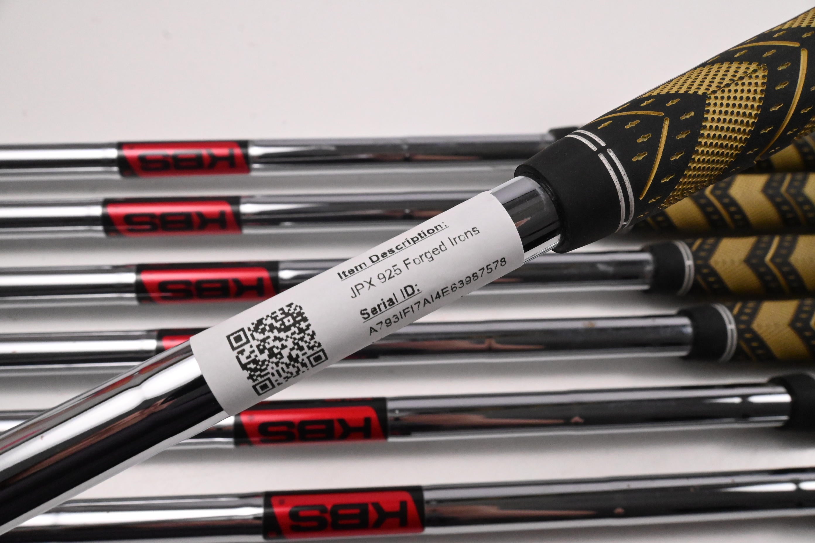 Mizuno JPX 925 Forged Irons / 4-PW / Stiff Flex KBS Tour Shafts