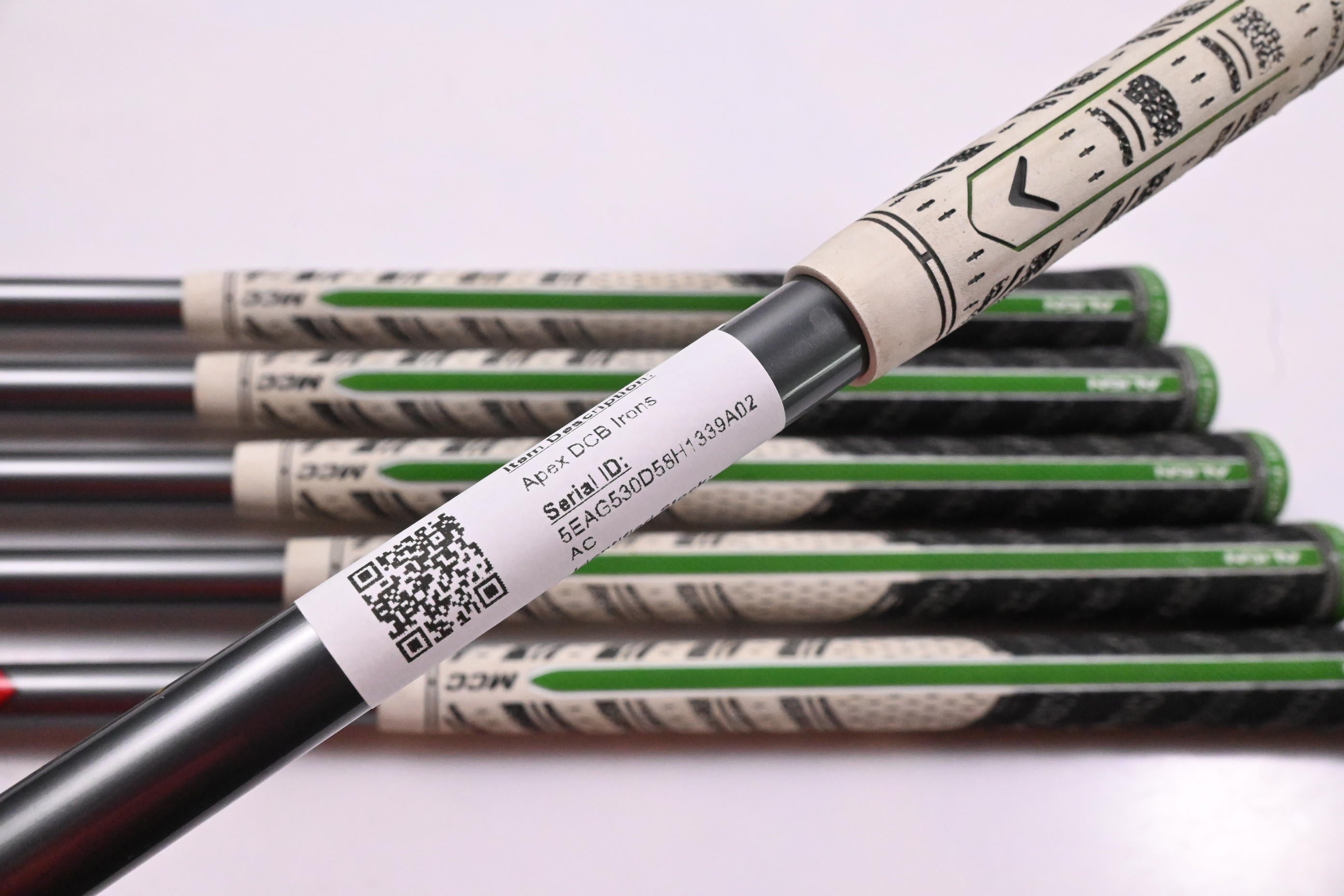 Callaway Apex DCB Irons / 5-PW / Regular Flex HZRDUS GEN4 Silver 65 Shafts