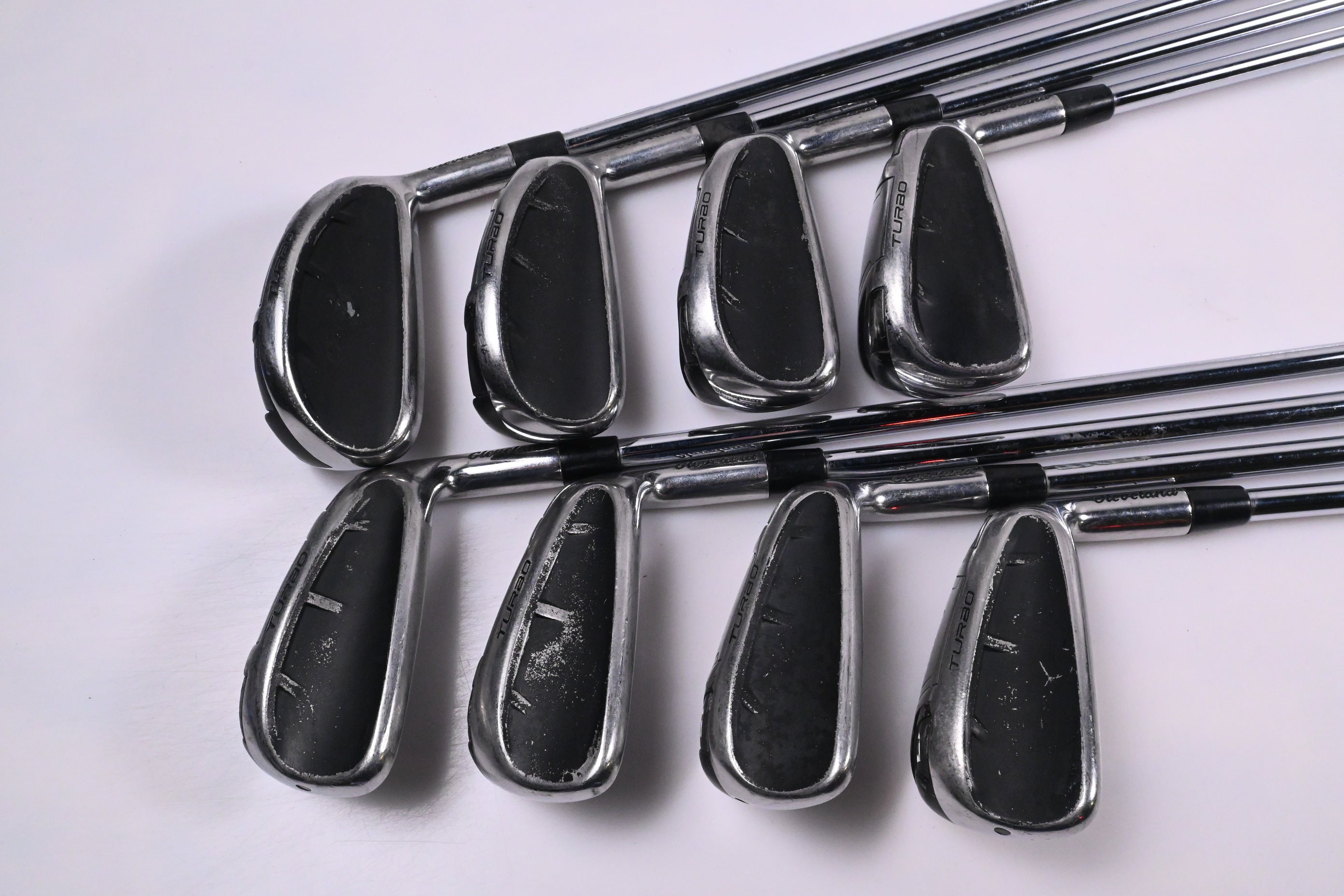 Cleveland Launcher HB Turbo Irons / 5-PW+DW+SW / Regular Flex Dynamic Gold DST