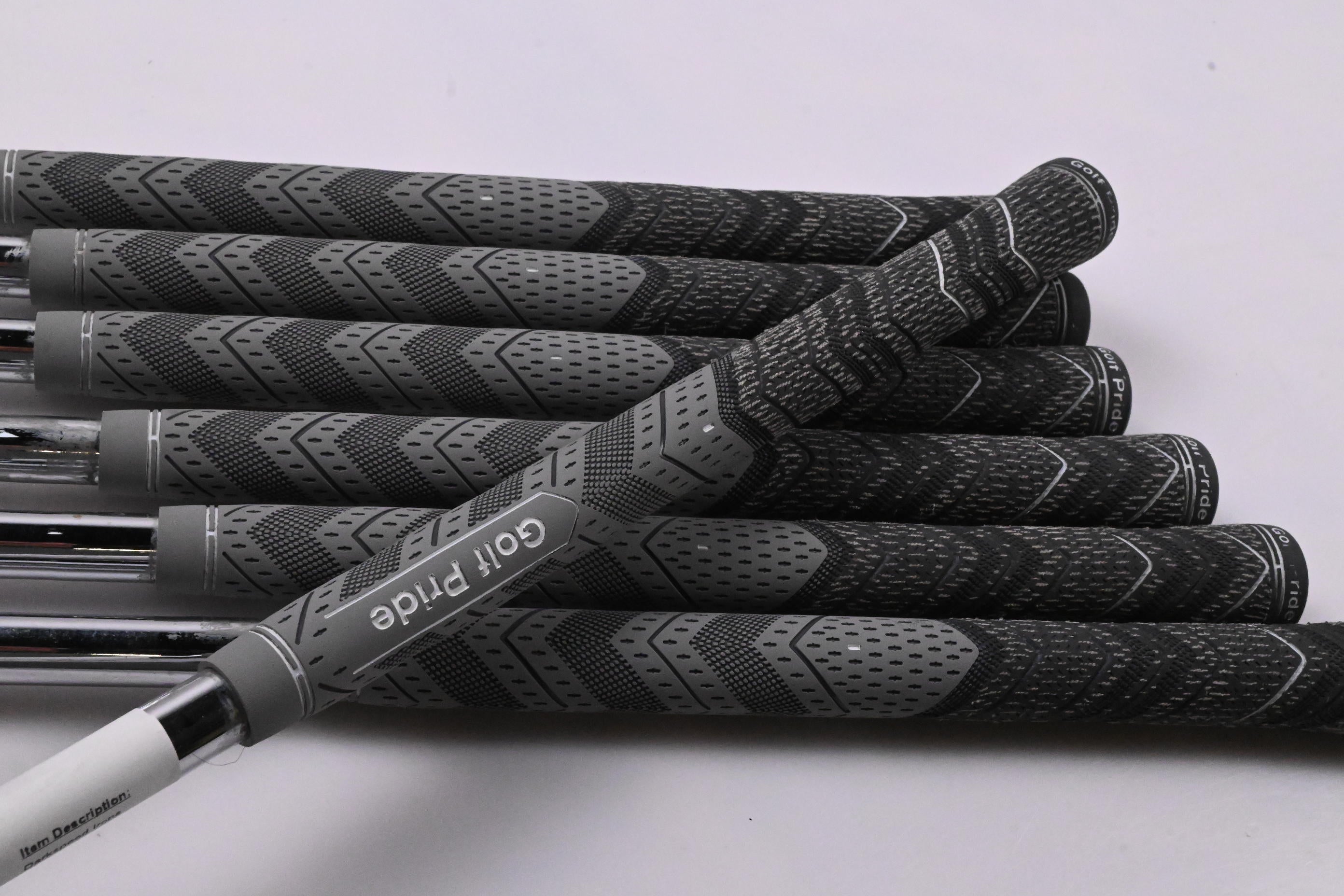 Cobra Darkspeed Irons / 5-PW+GW / Stiff Flex KBS $-Taper Lite Shafts