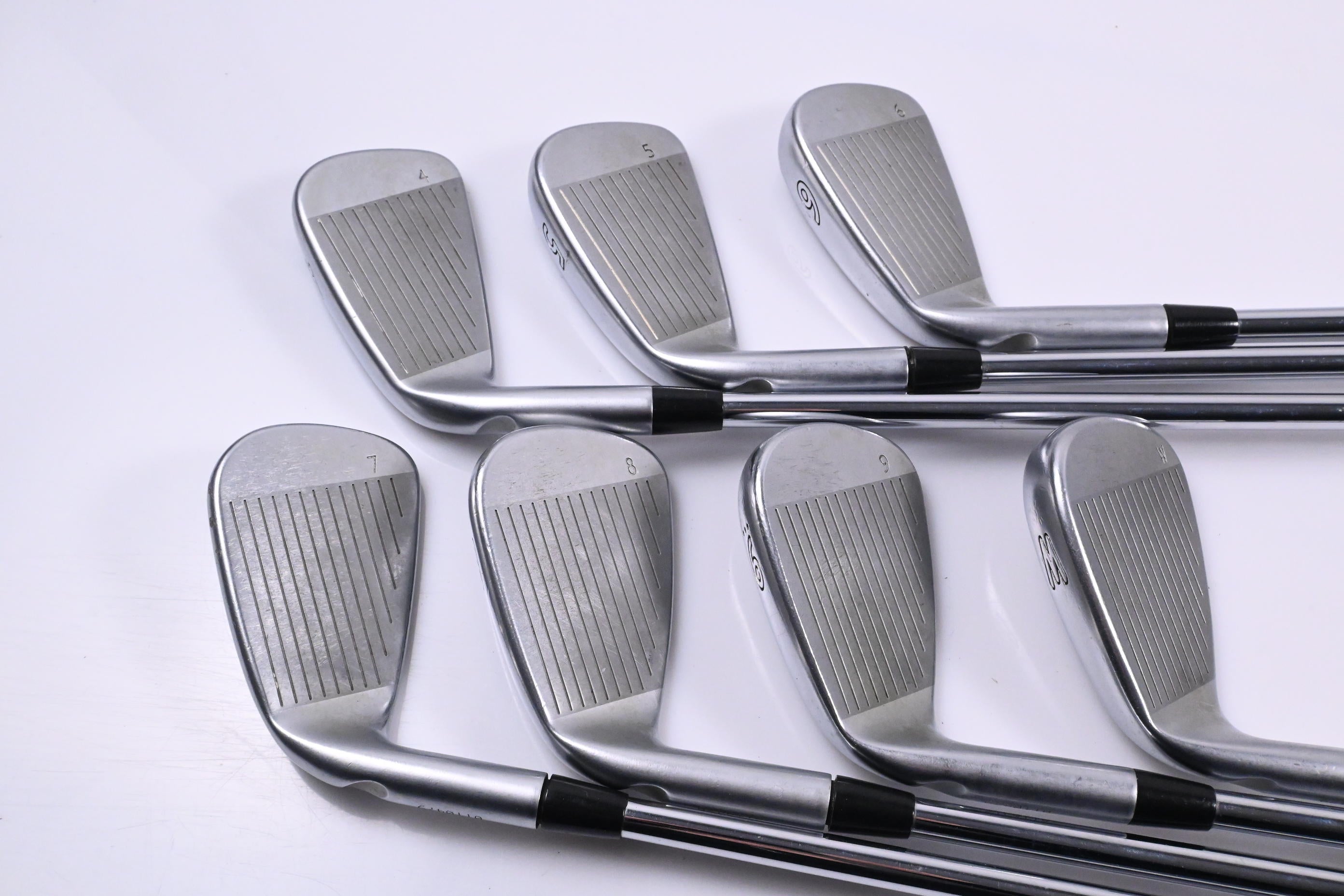 Ping i200 Irons / 4-PW / Blue Dot / Stiff Flex KBS Tour 120 Shafts