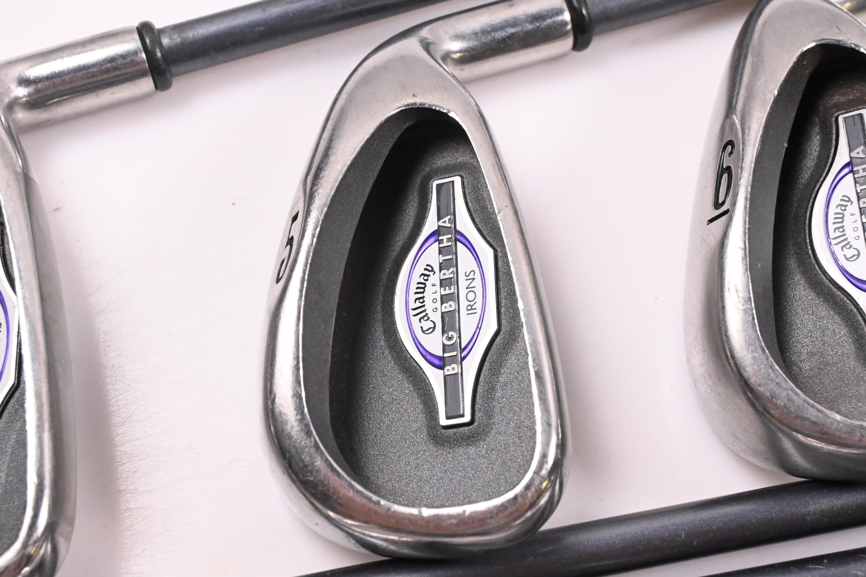 Ladies Callaway Big Bertha 2002 Irons / 4-PW+GW+SW / Ladies Flex Callaway 65