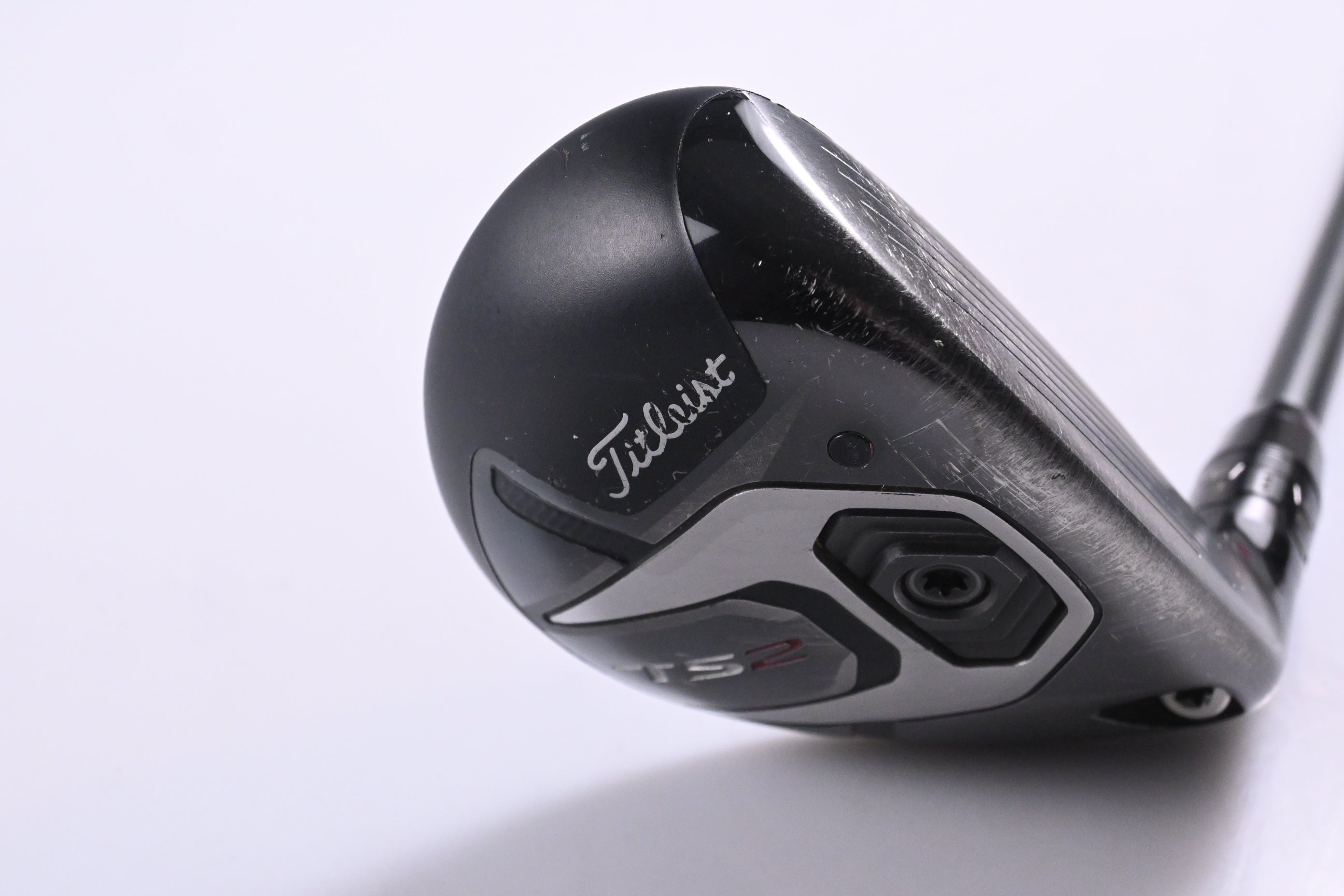 Titleist TS2 #3 Hybrid / 21 Degree / Stiff Flex HZRDUS Smoke Black 80 Shaft