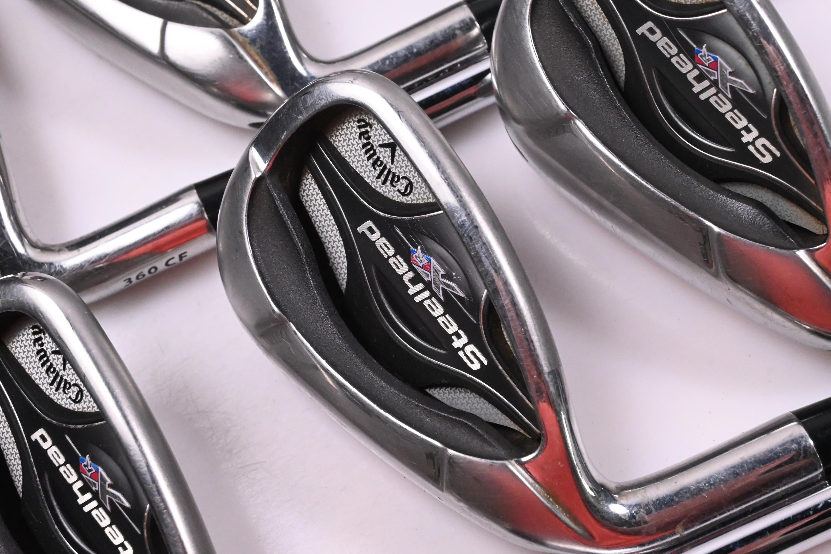 Left Hand Callaway Steelhead XR Irons / 6-PW+GW / Regular Flex XP 95 ST 15