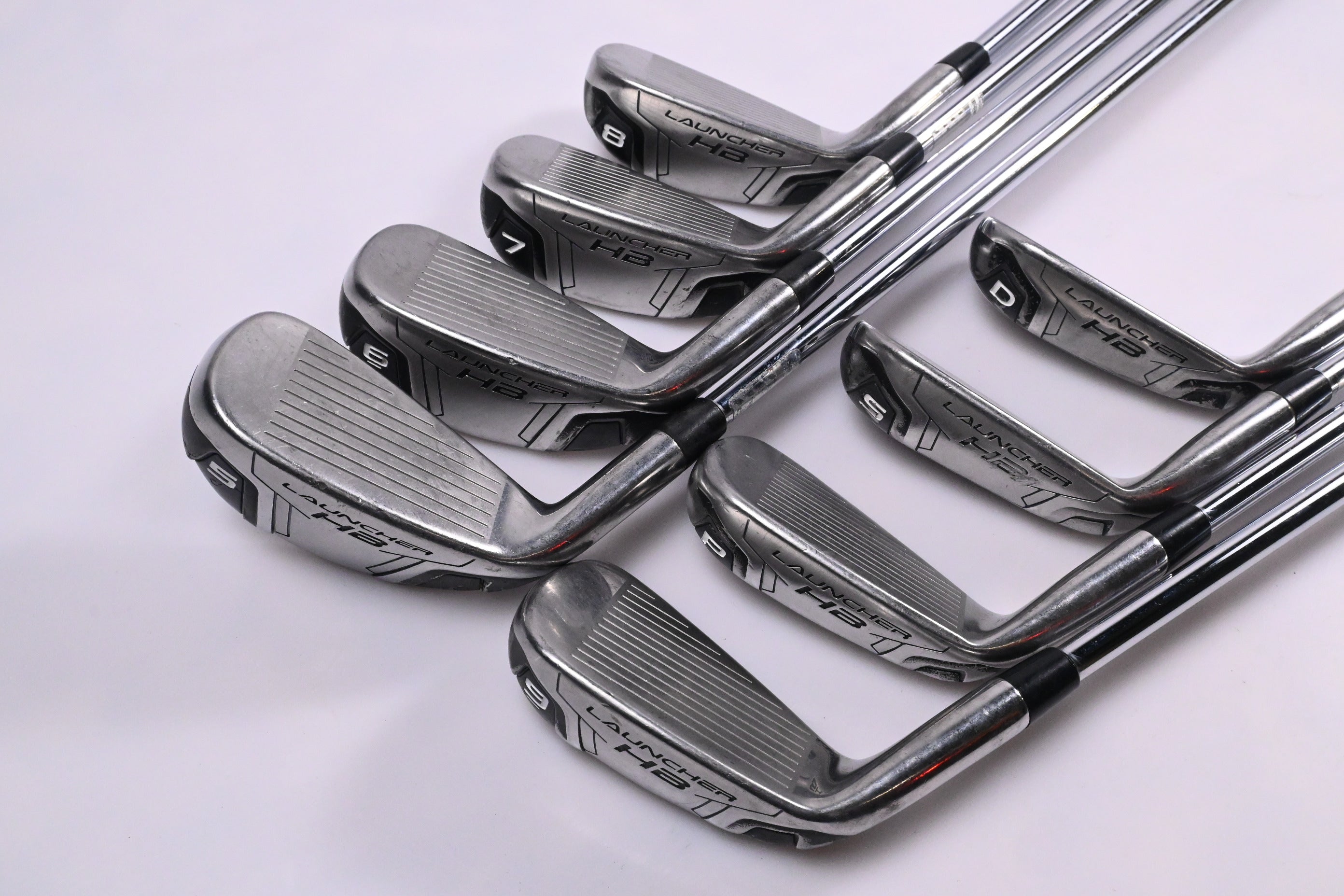 Cleveland Launcher HB Turbo Irons / 5-PW+DW+SW / Regular Flex Dynamic Gold DST