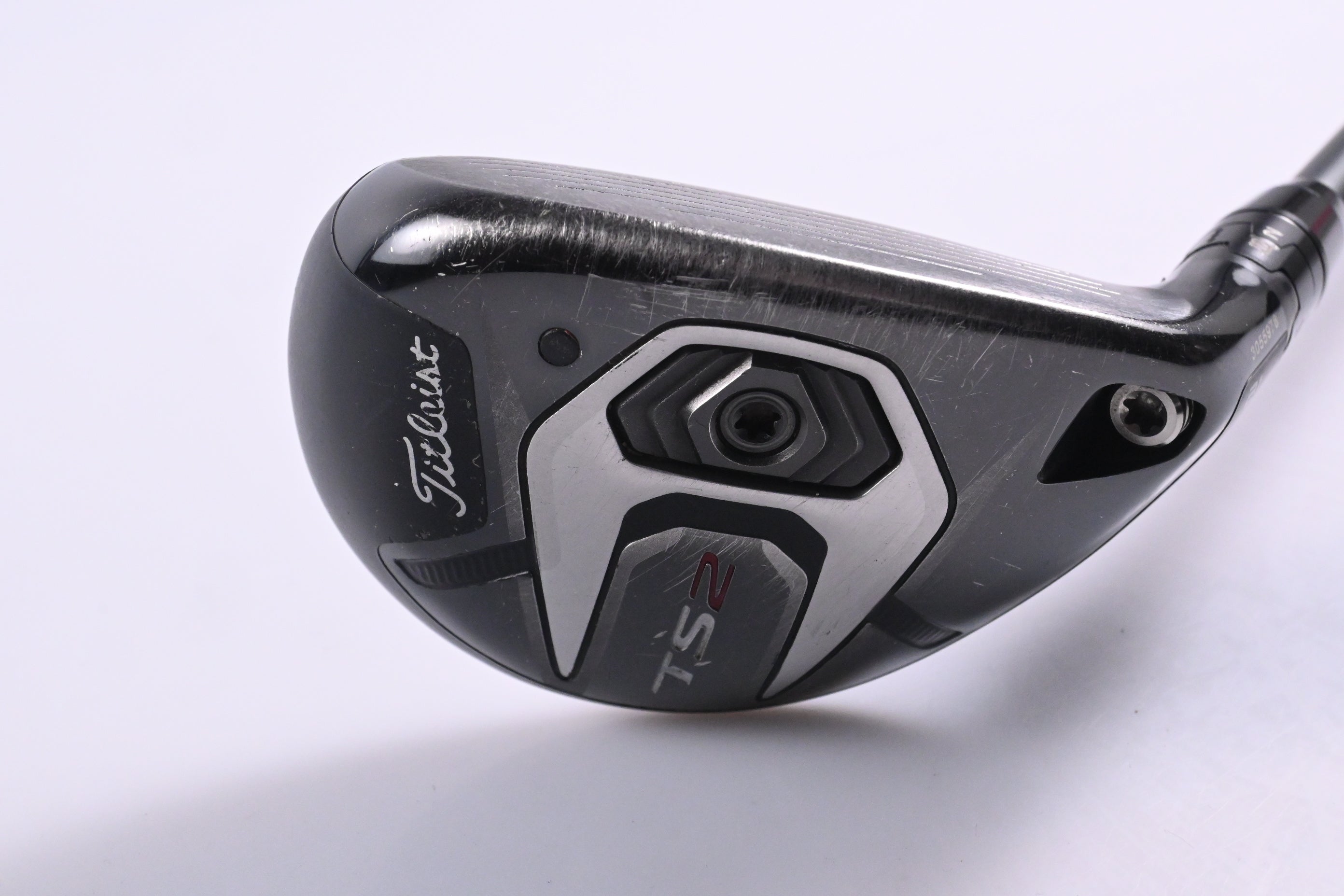 Titleist TS2 #3 Hybrid / 21 Degree / Stiff Flex HZRDUS Smoke Black 80 Shaft