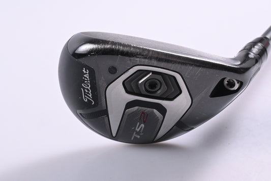 Titleist TS2 #3 Hybrid / 21 Degree / Stiff Flex HZRDUS Smoke Black 80 Shaft