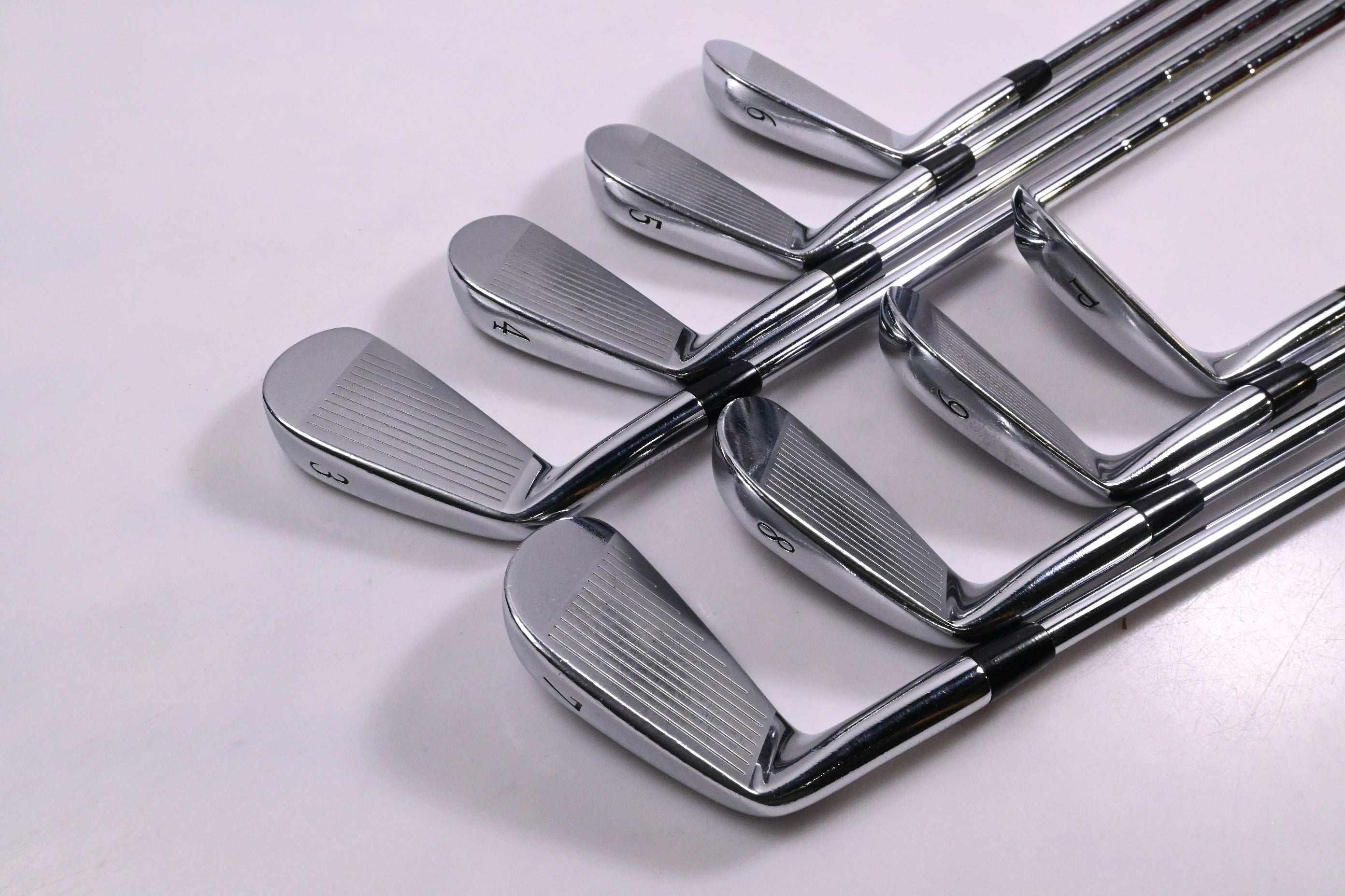 Mizuno MP-64 Irons / 3-PW / Stiff Flex KBS Tour Shafts