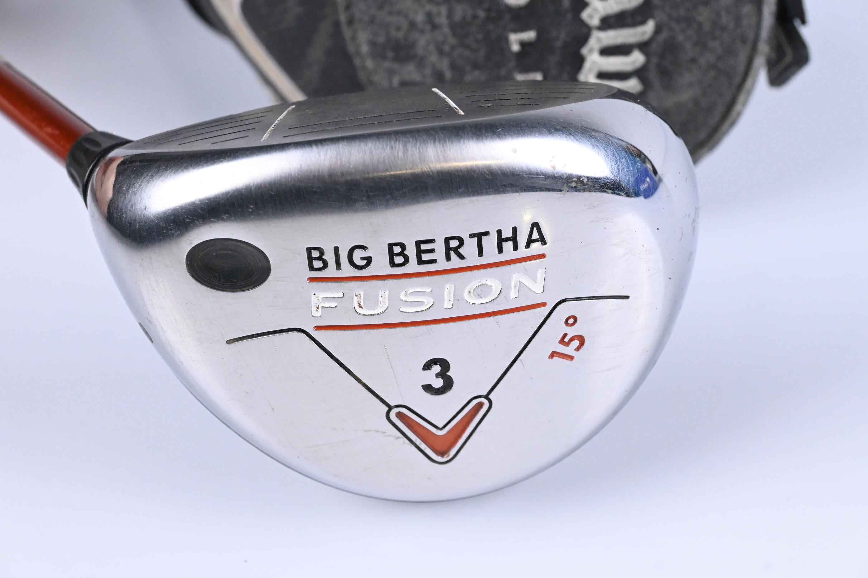 Left Hand Callaway Big Bertha Fusion #3 Wood / 15 Degree / Stiff Flex Aldila NVS