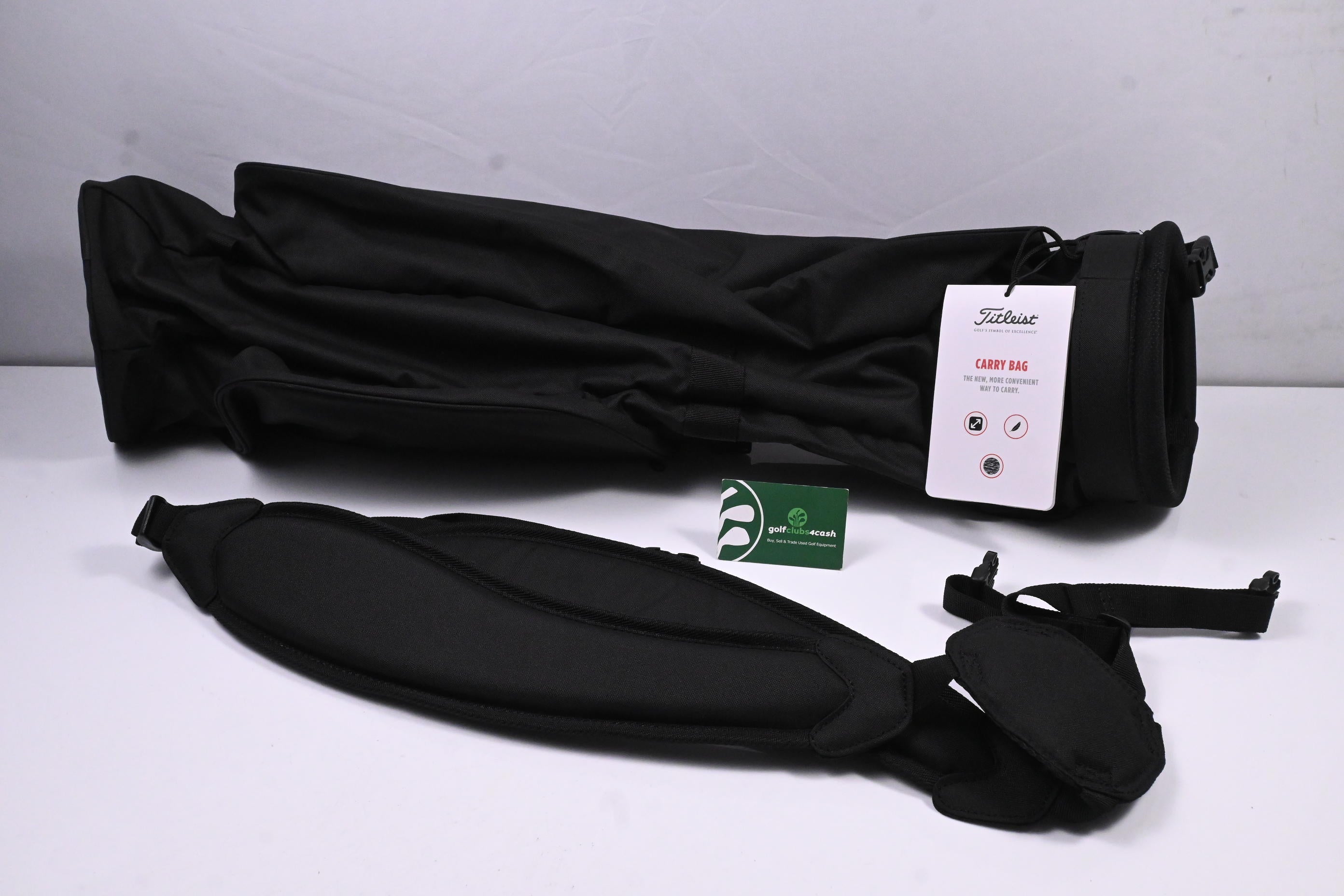 Titleist Carry Bag / 2-Way Divider / Black & Red