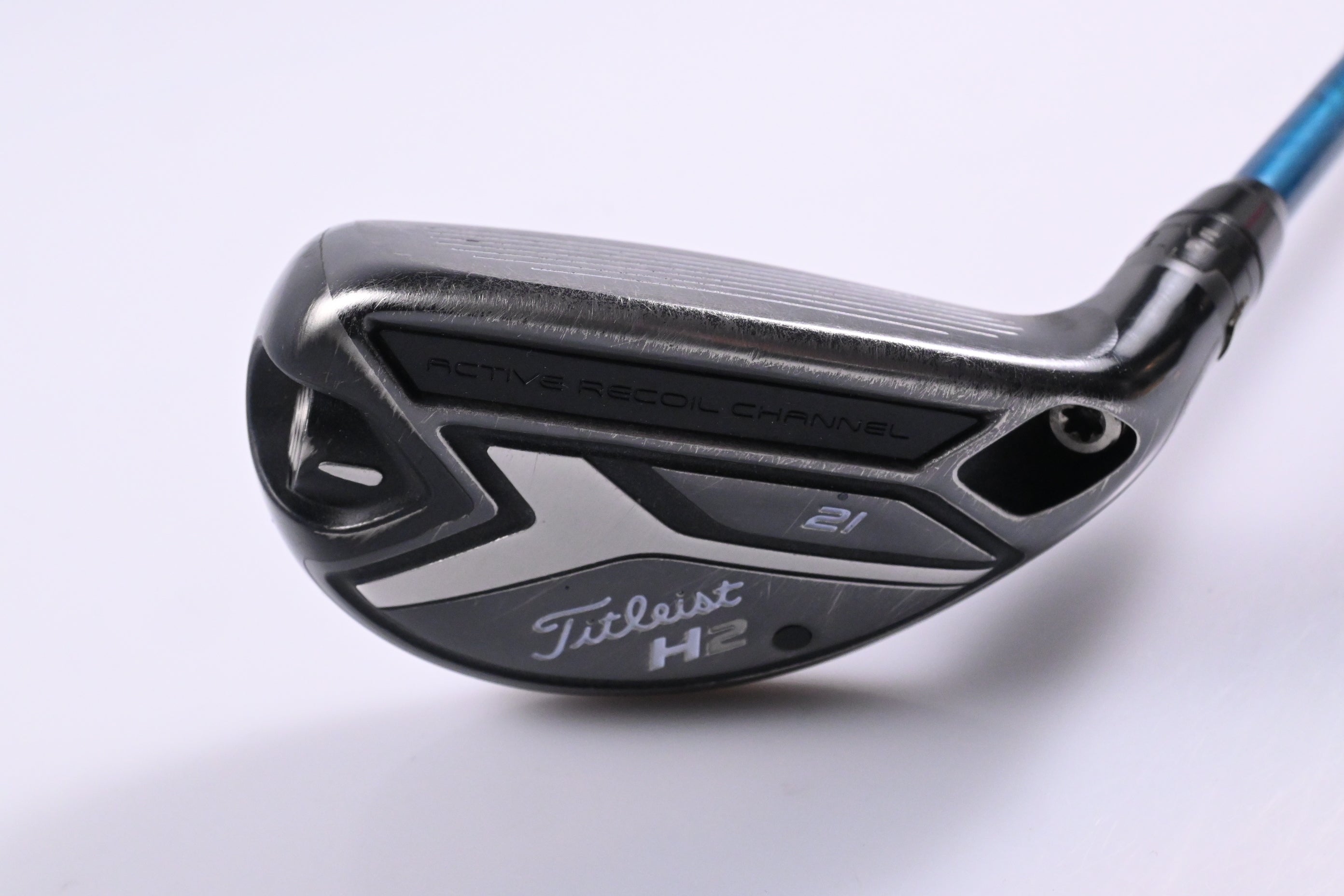 Titleist 818 H2 #3 Hybrid / 21 Degree / Stiff Flex Project X Evenflow Blue 85