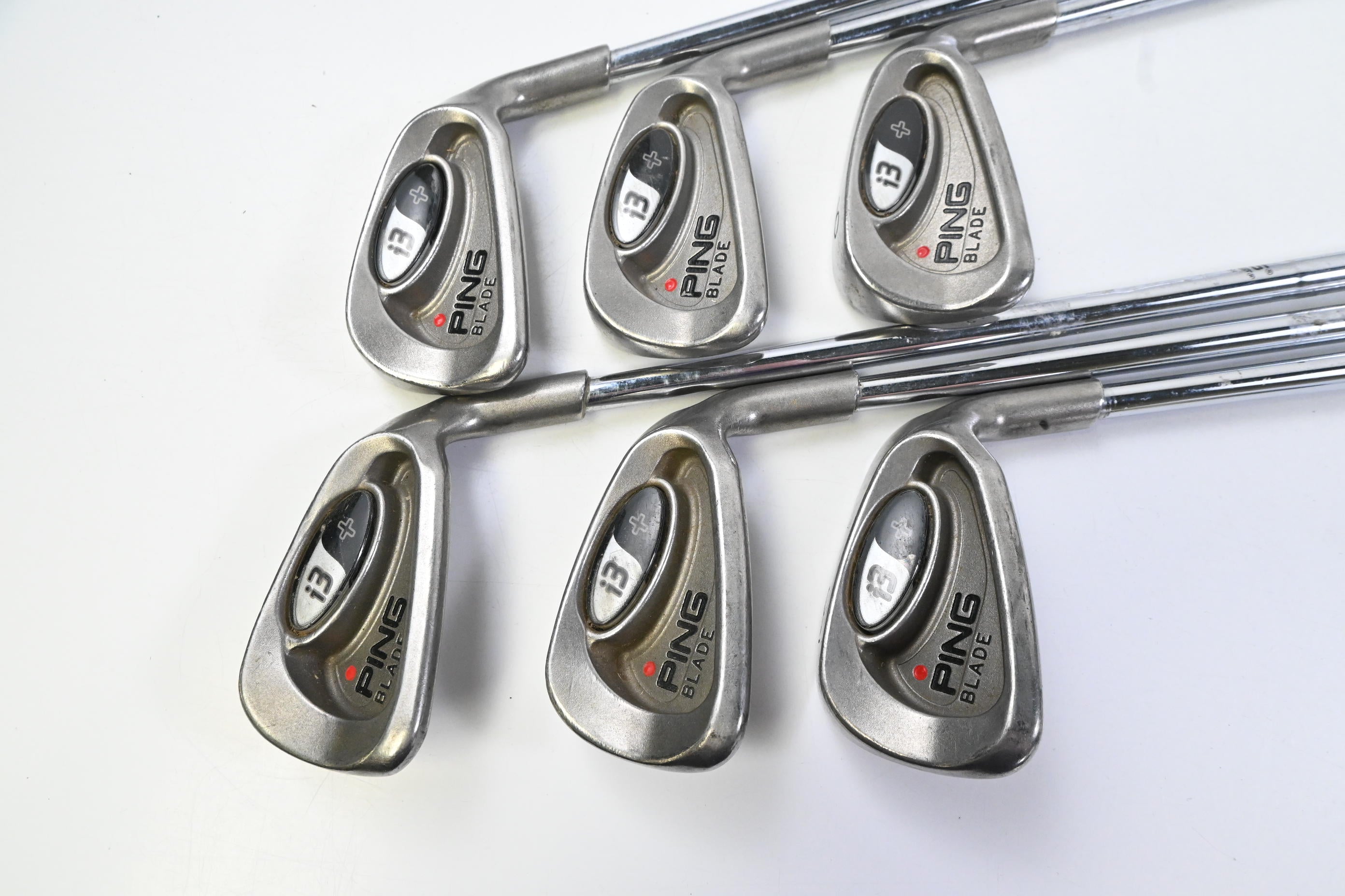 Ping i3+ Irons / 4-9i / Red Dot / Regular Flex Ping AWT Shafts