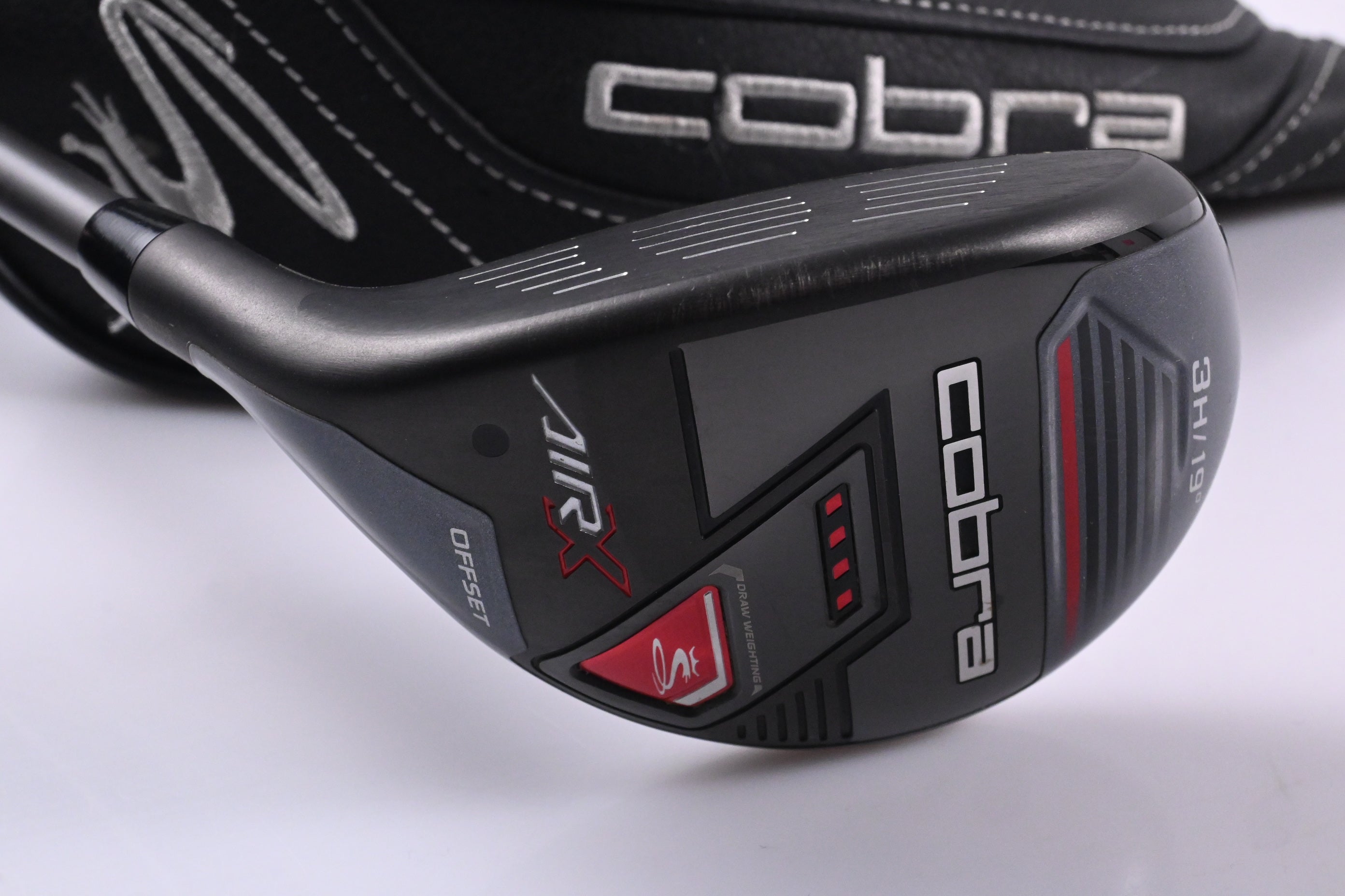 Left Hand Cobra Air-X #3 Hybrid / 19 Degree / Regular Flex Cobra Ultralite 50