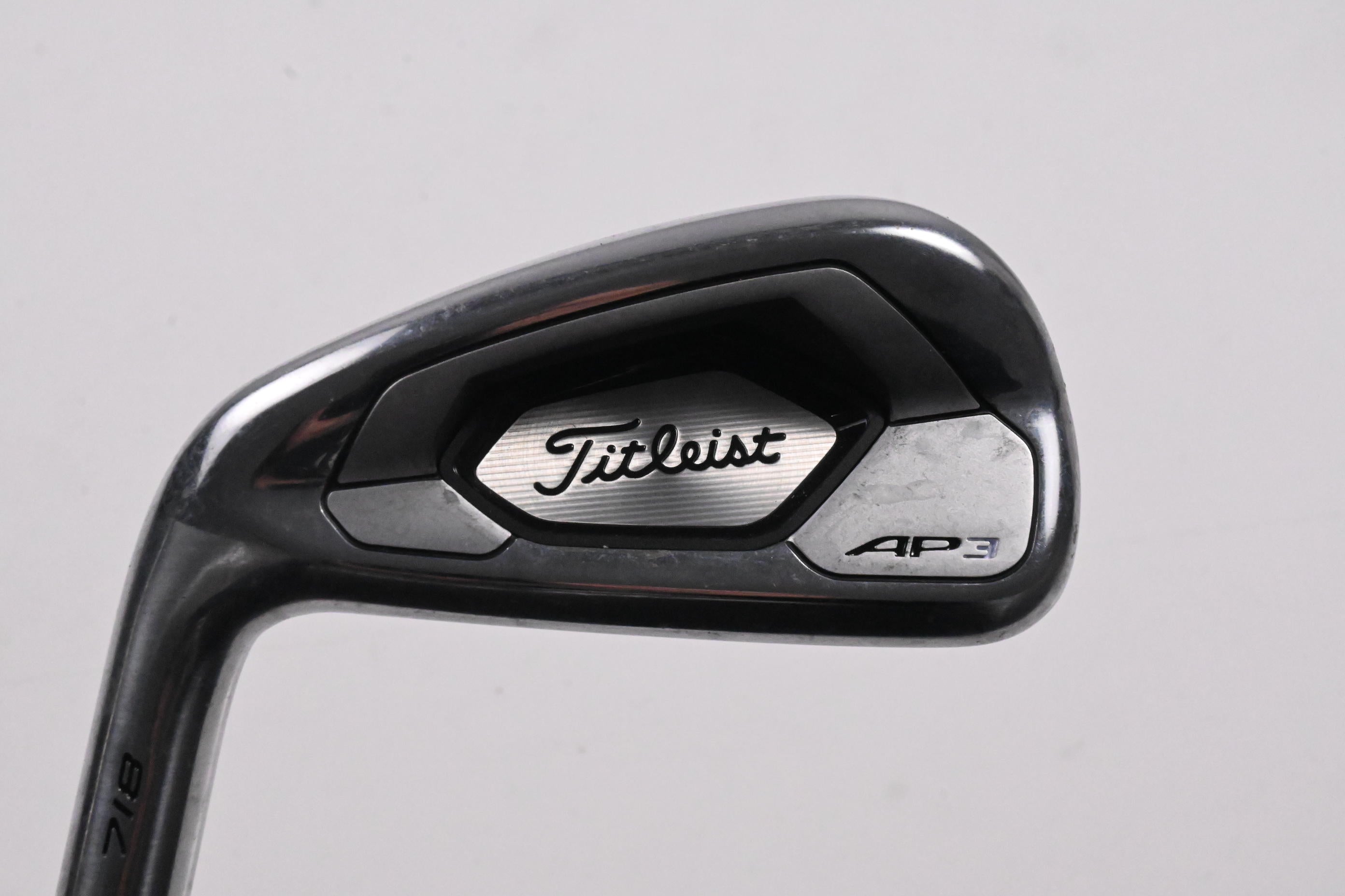 Left Hand Titleist 718 AP3 #6 Iron / 28 Degree / Regular Flex AMT R300 Black