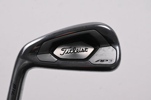 Left Hand Titleist 718 AP3 #6 Iron / 28 Degree / Regular Flex AMT R300 Black