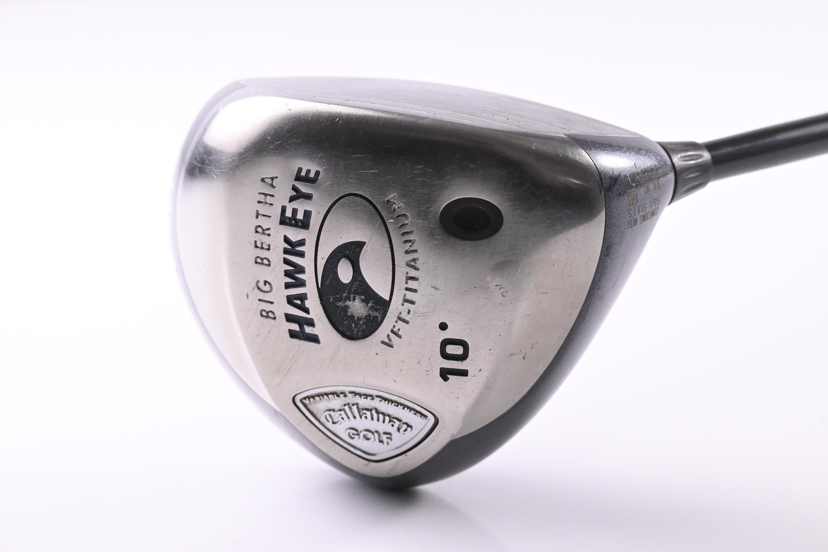 Callaway Hawk Eye VFT Driver / 10 Degree / Regular Flex Big Bertha System 60