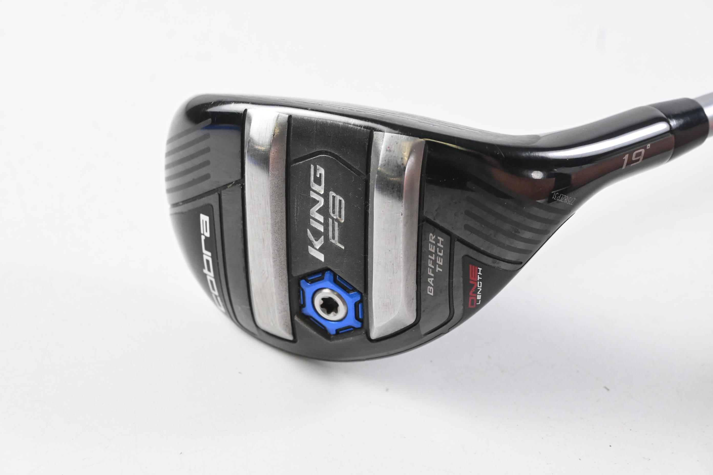 Cobra King F8 One Length #3 Hybrid / 19 Degree / Regular Flex Rogue Pro 75 Shaft