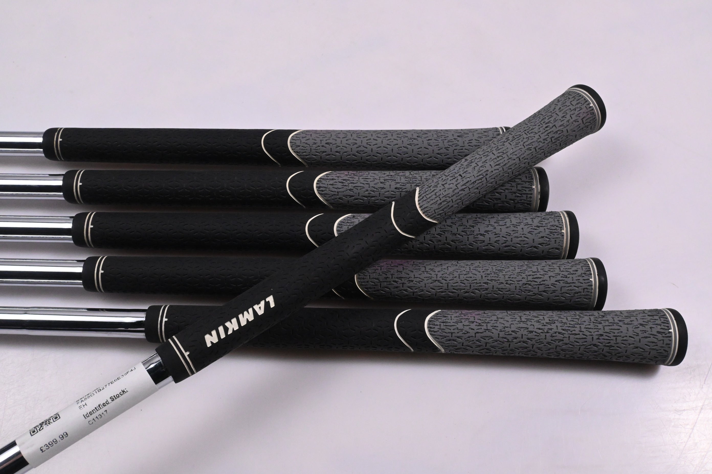 Ping G410 Irons / 5-PW / White Dot / Regular Flex Ping AWT 2.0 Shafts