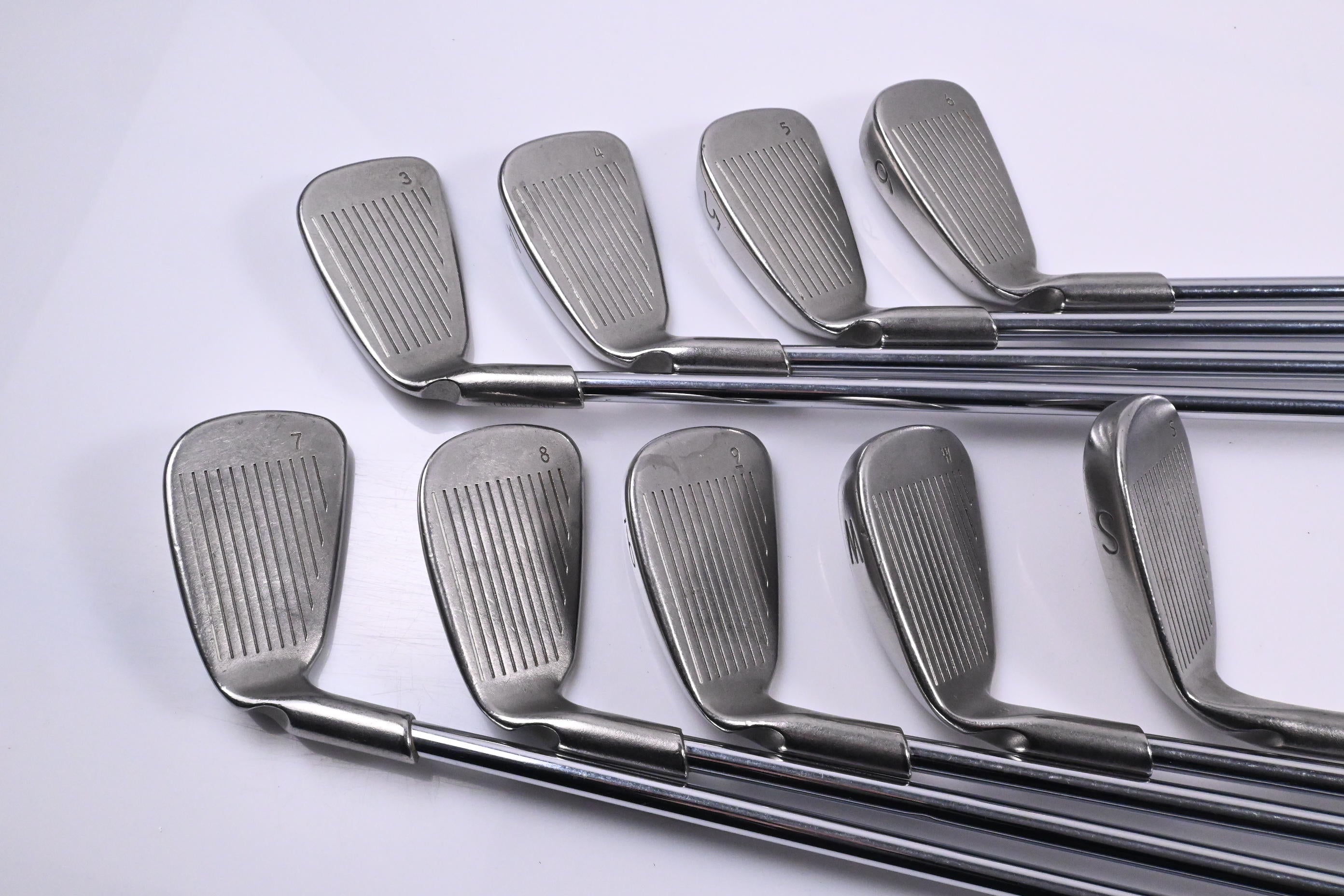 Ping i3 Irons / 3-PW+SW / Black Dot / Stiff Flex Ping Cushin JZ Red Shafts
