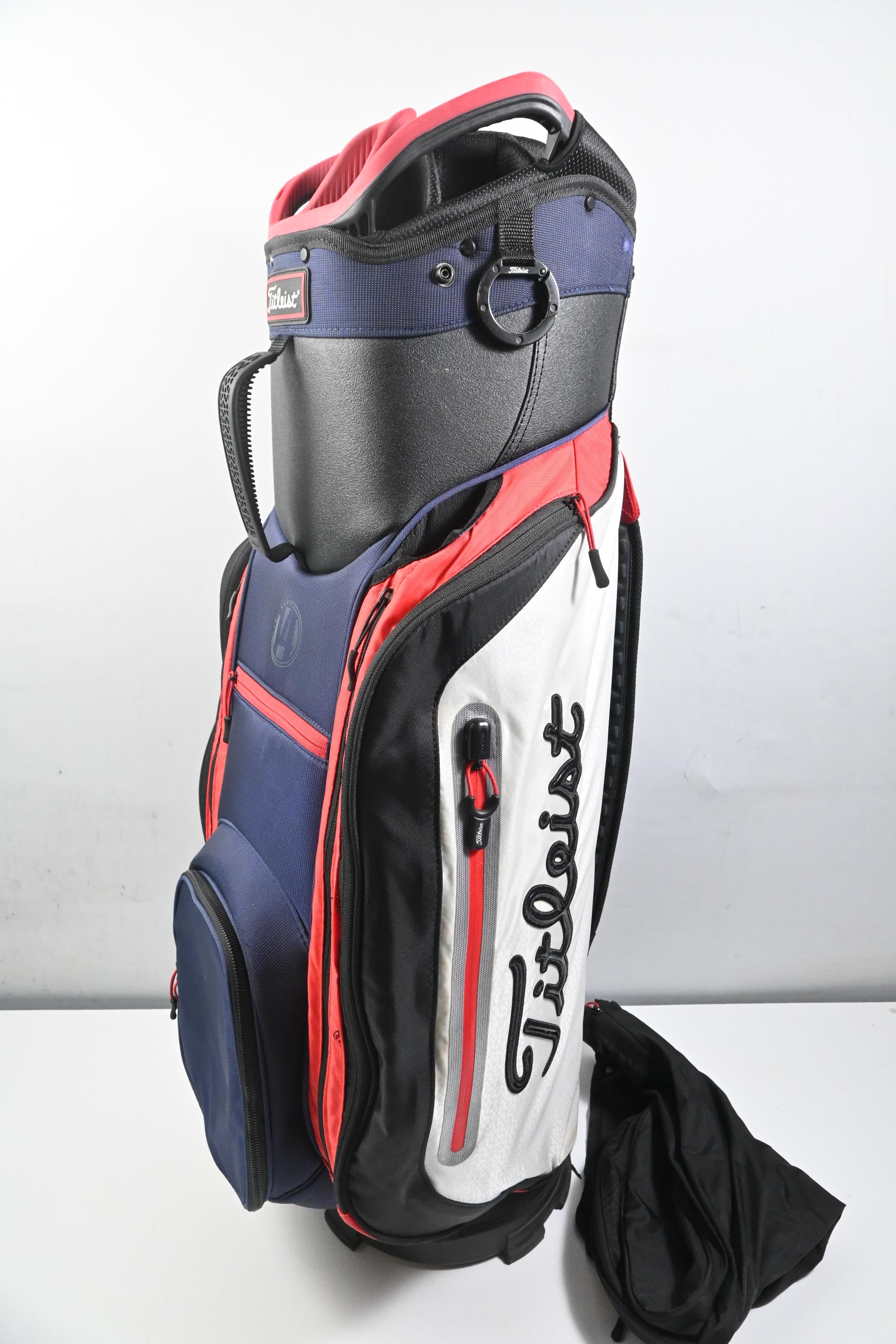 Titleist LTWT Club 14 Cart Bag / 14-Way Divider / Navy, White & Red