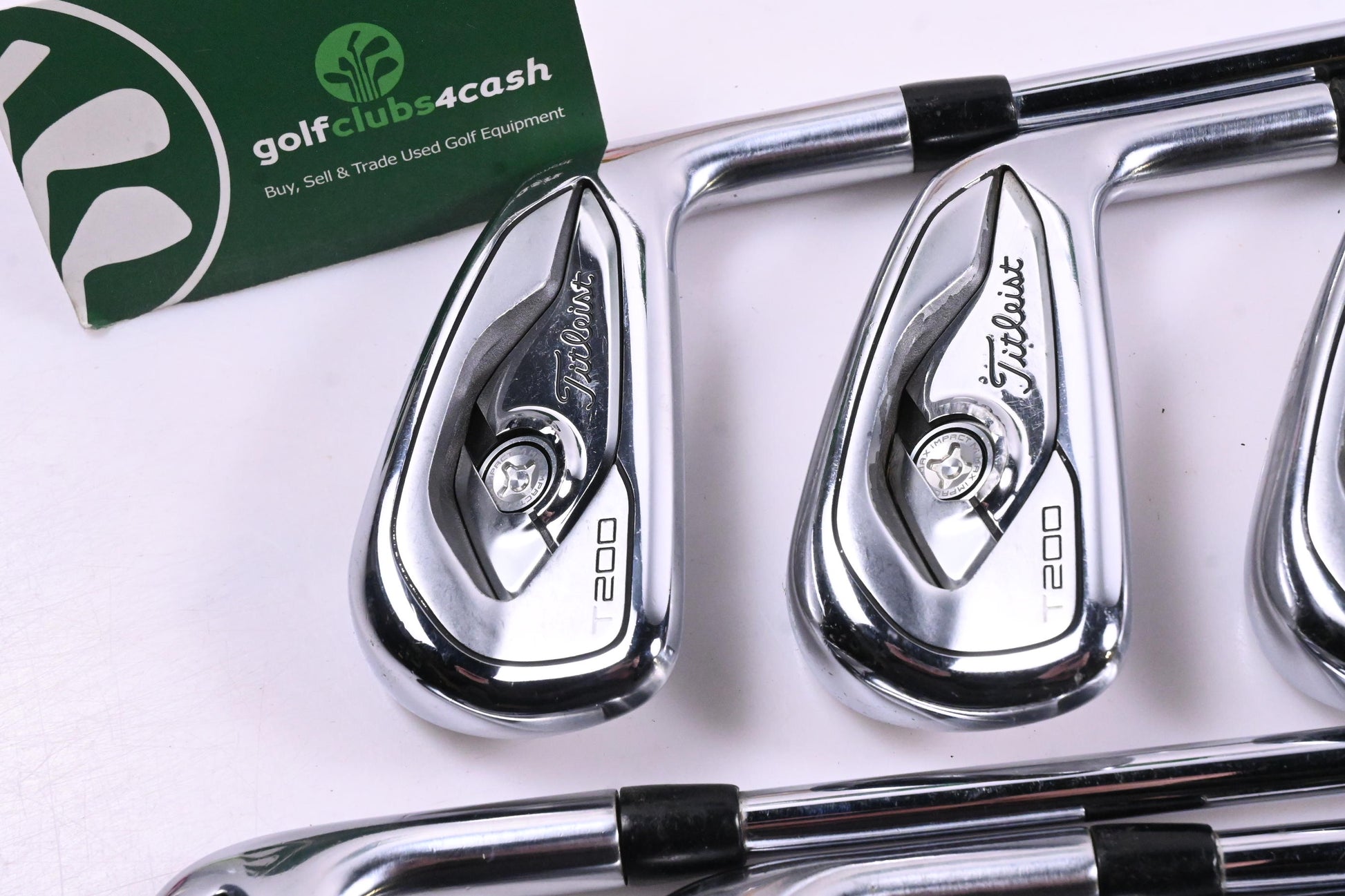 Titleist T200 2019 Irons / 5-PW+48° / Stiff Flex AMT Black S300 Shafts