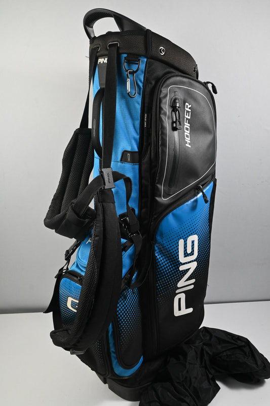 Ping G Series Hoofer Stand Bag / 5-Way Divider / Black, Blue & White