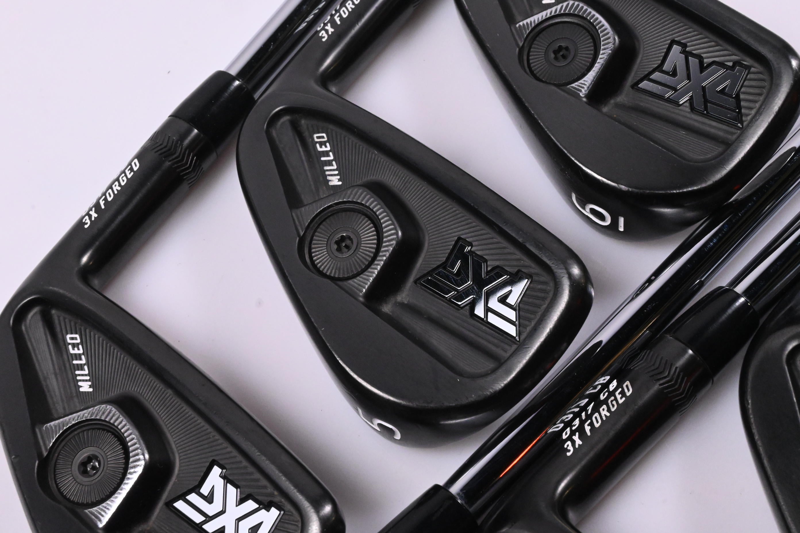 PXG 0317 CB Milled Irons / 4-PW / Stiff Flex Dynamic Gold S300 100 Shaft