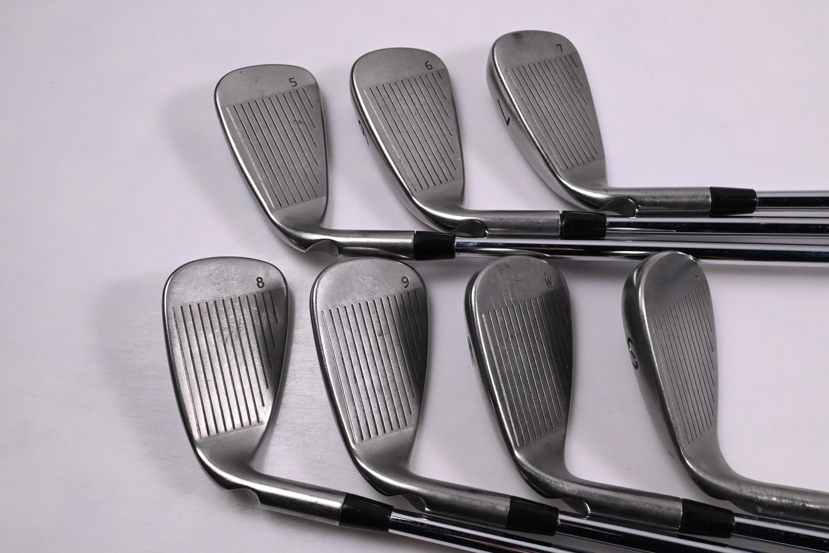 Ping G Series Irons / 5-PW+SW / Green Dot / Regular Flex Ping AWT 2.0 Shafts